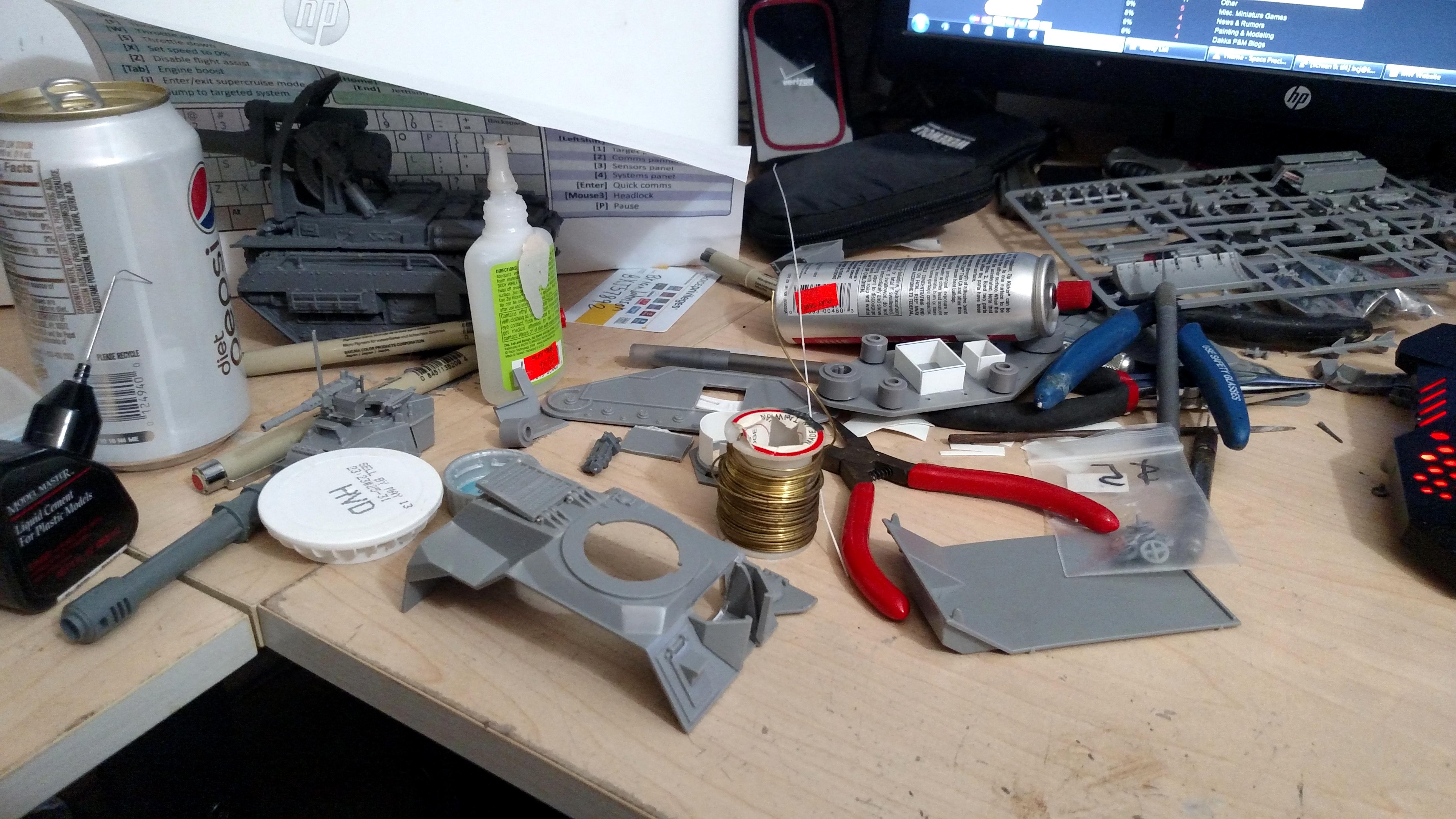 Full Interior, Leman Russ, Work In Progress