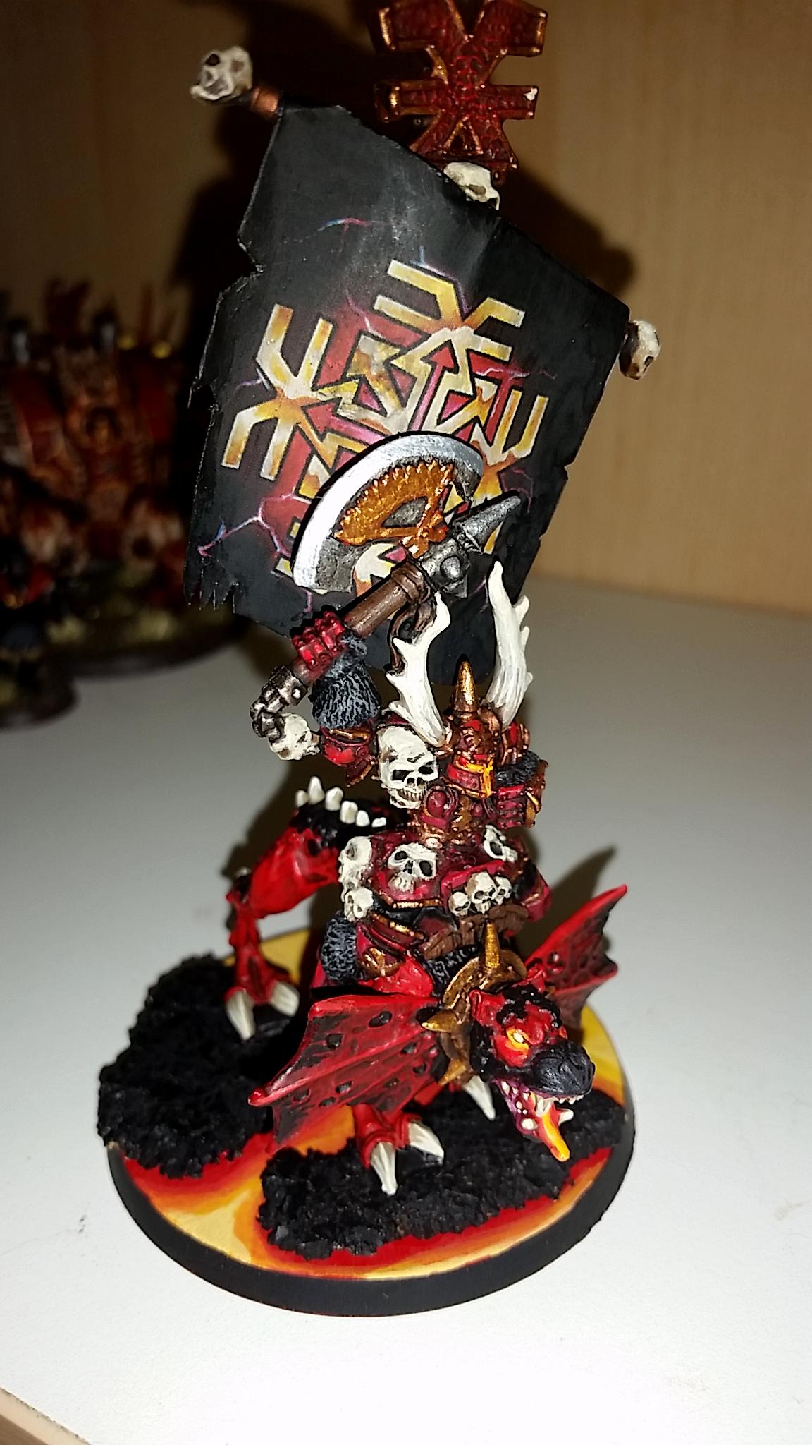 Arbaal - Lord of Khorne on Juggernaut - Angled