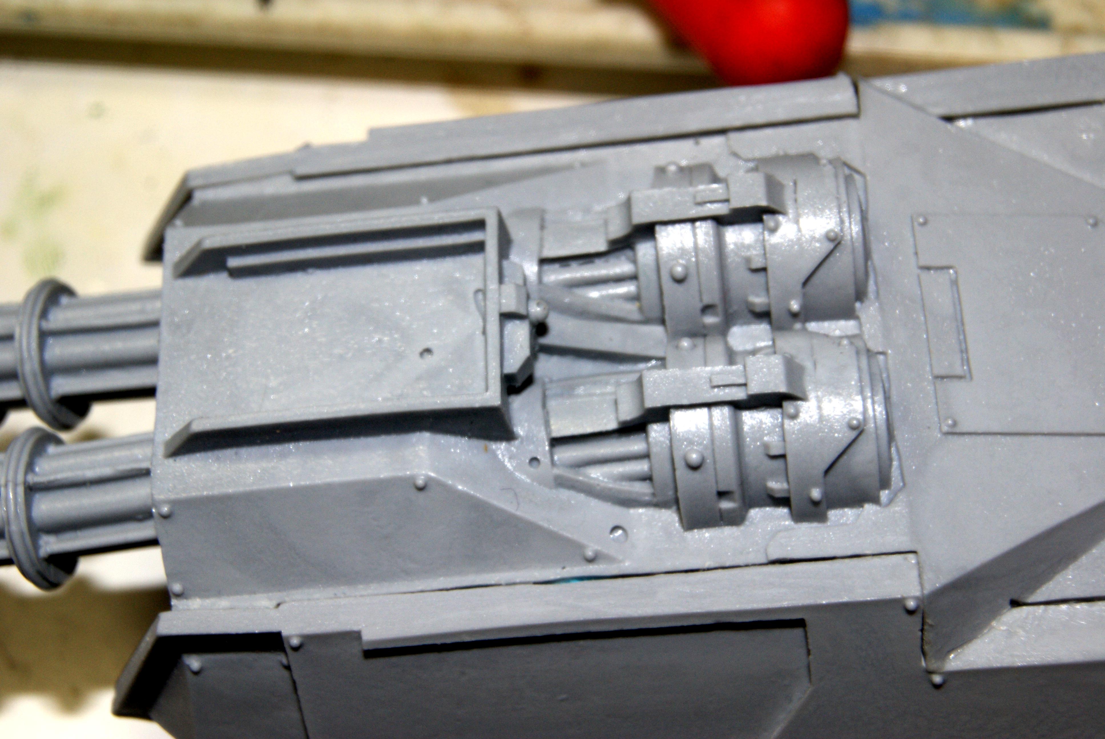Filling holes on the hull