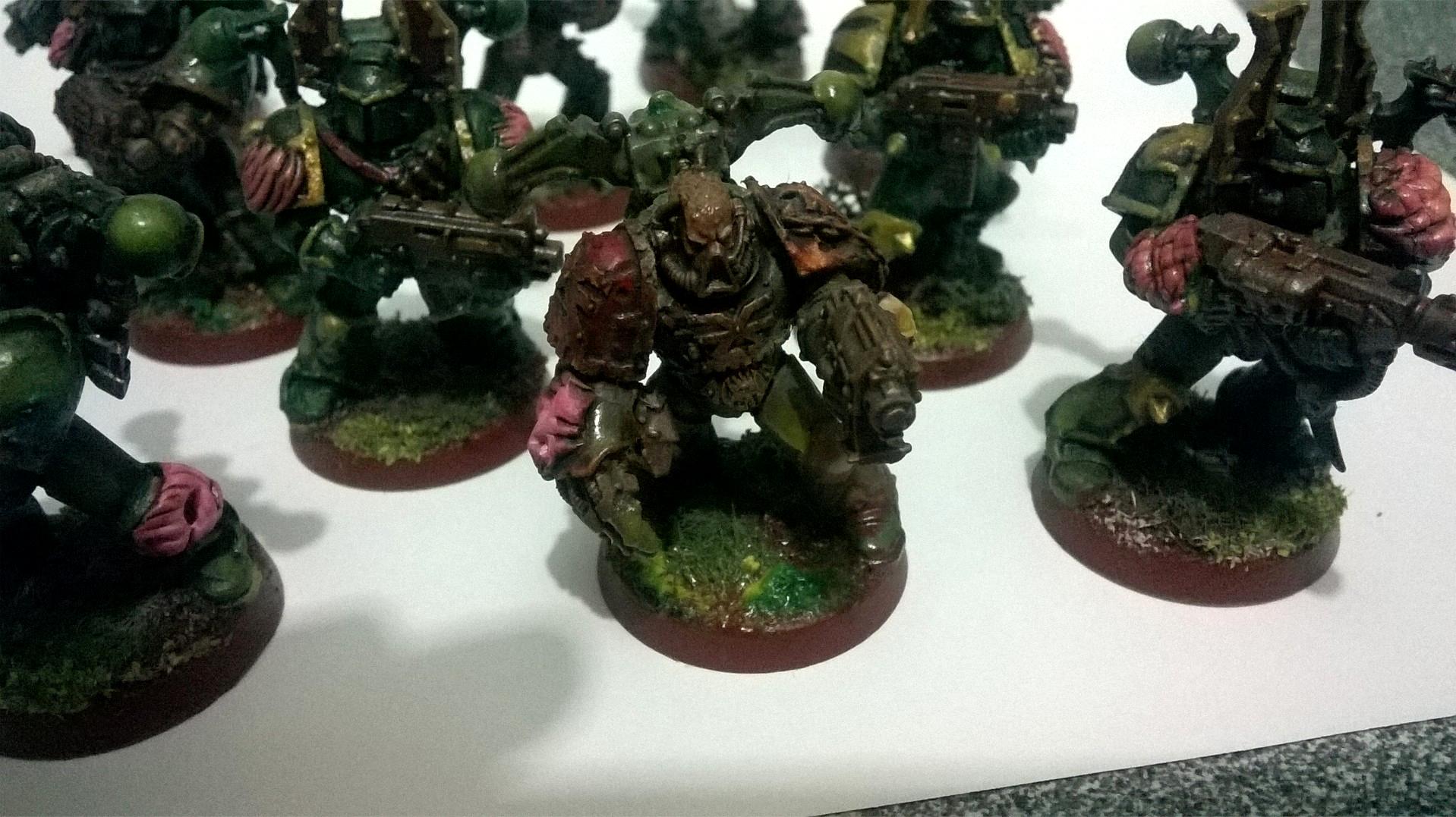 Chaos, Chaos Space Marines, Nurgle, Warhammer 40,000