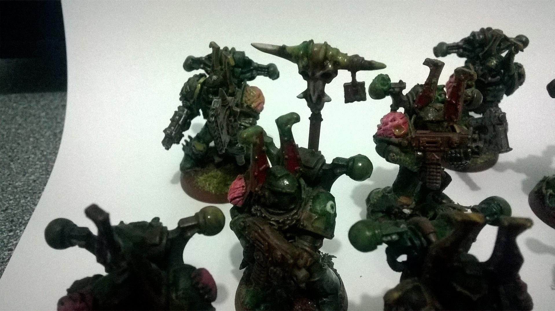 Chaos, Chaos Space Marines, Nurgle, Warhammer 40,000