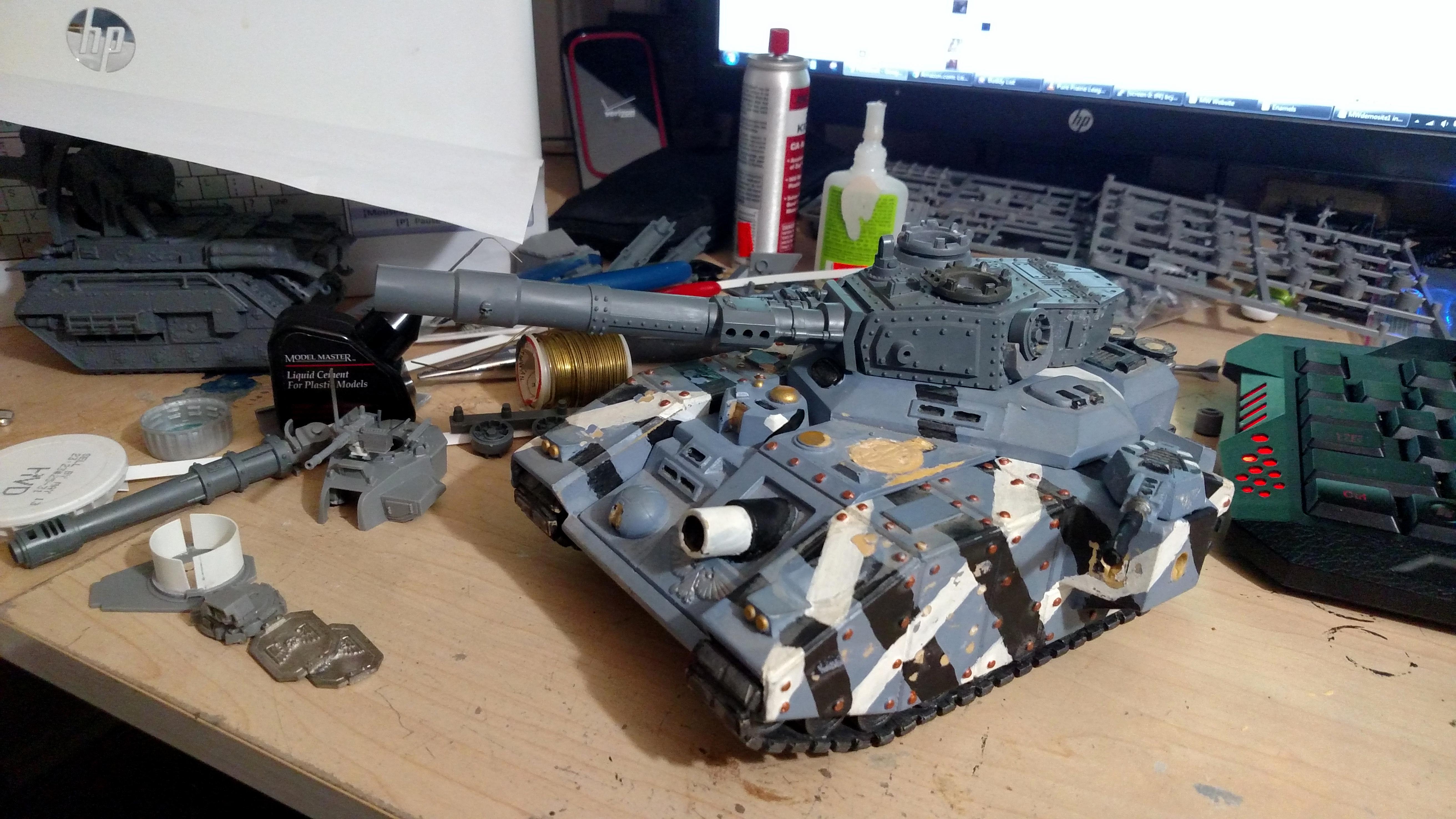 Armorcast, Baneblade, Salvage, Work In Progress