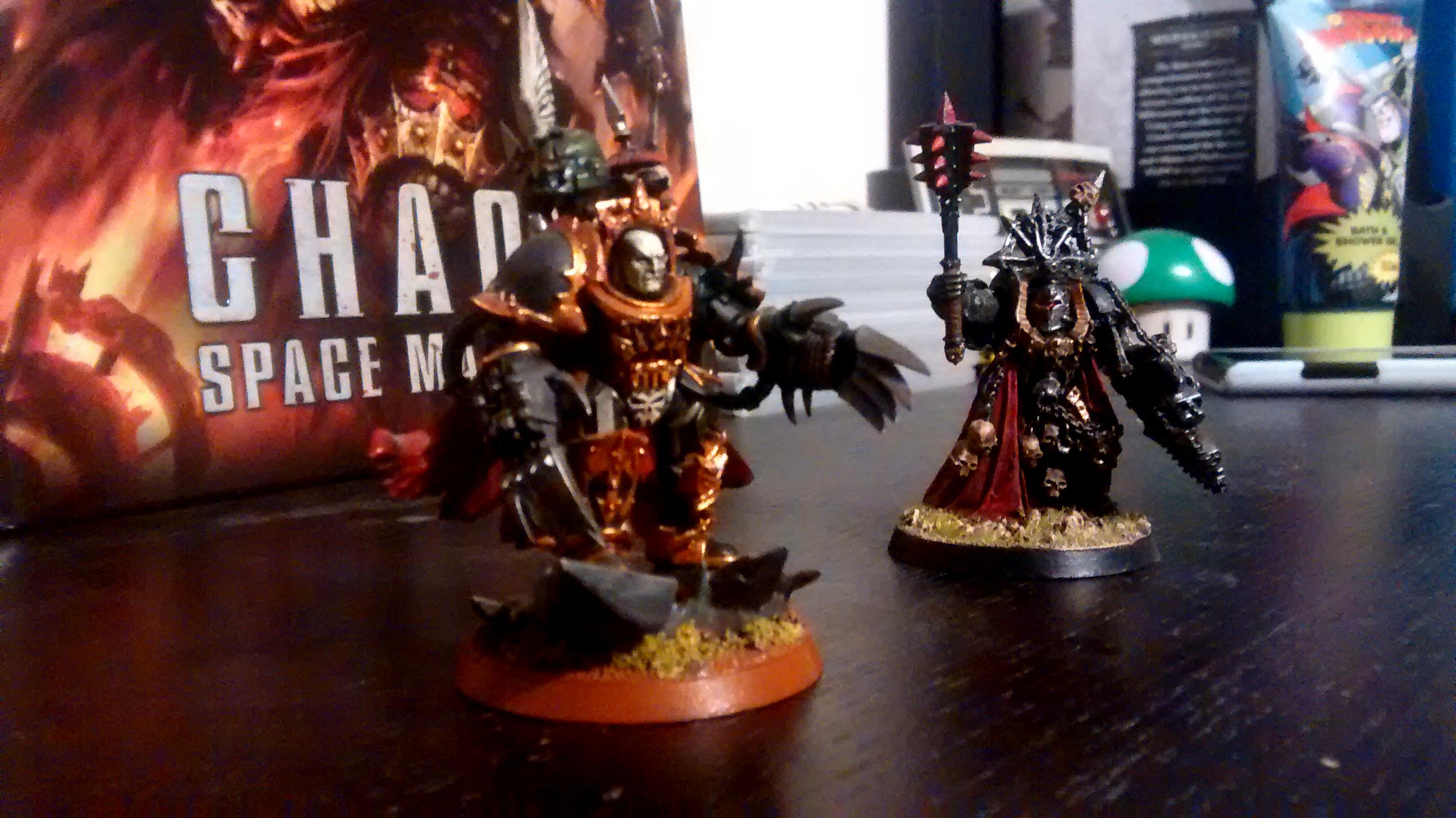 Black Legion, Chaos, Chaos Lord, Chaos Space Marines, Lightning Claws, Terminator Armor