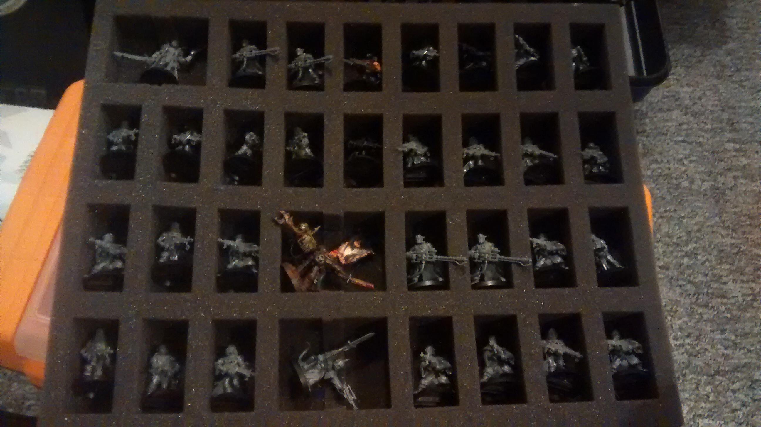 Tray of Cultists + Chaos Lord (Leader)