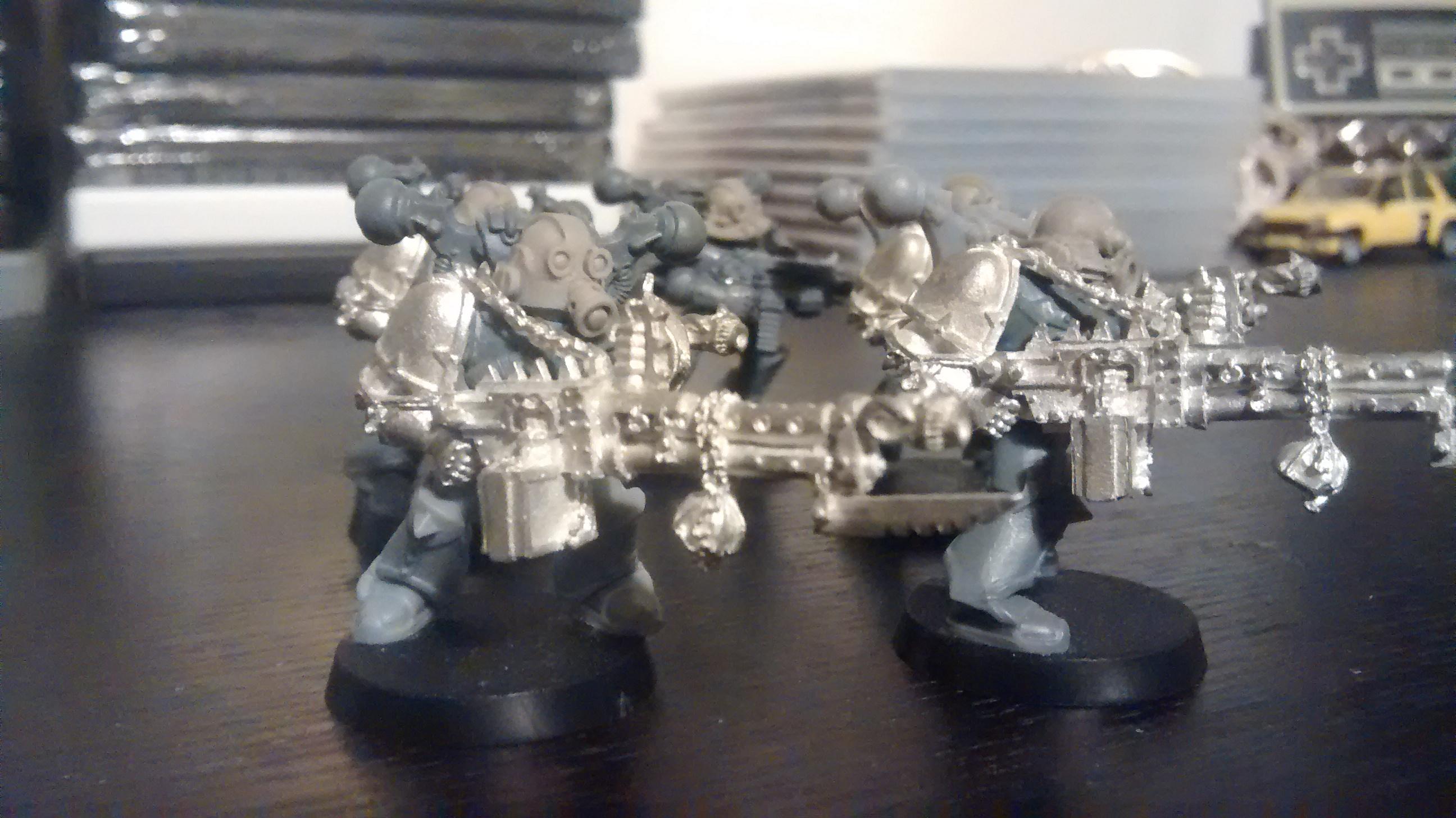 Oldschool metal havocs + Kromlech helmets
