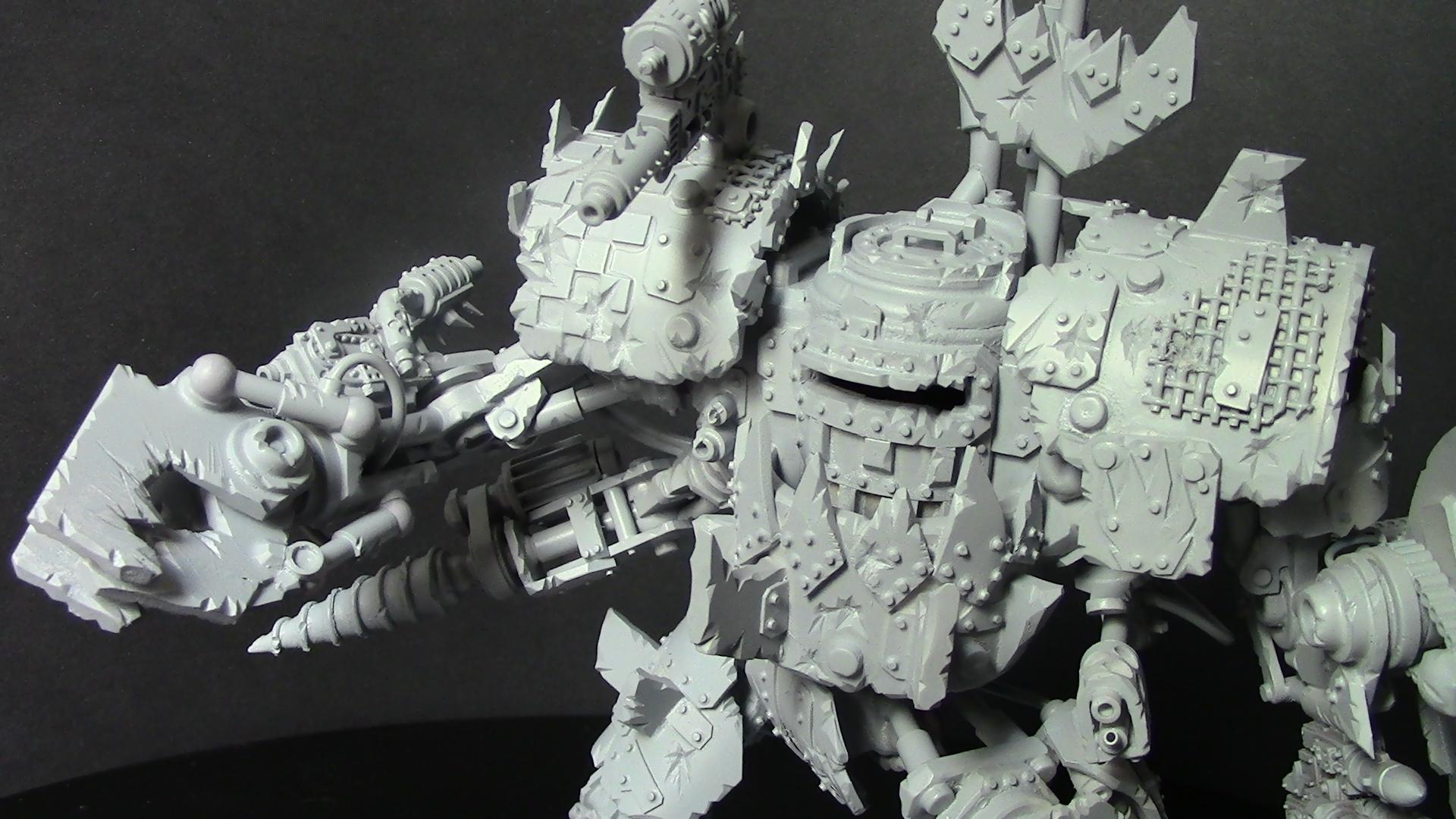 Dreadnought, Megadread, Orks, Scratch Build