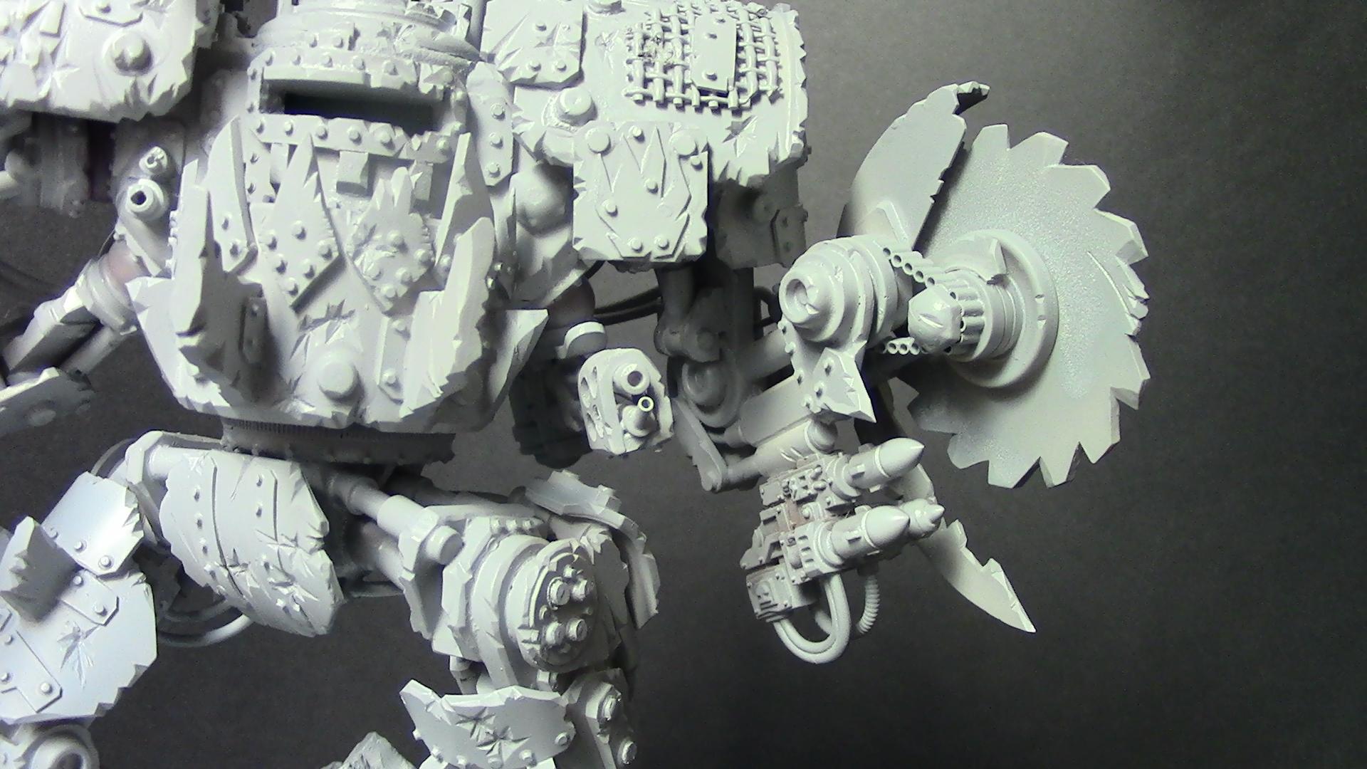 Dreadnought, Megadread, Orks, Scratch Build