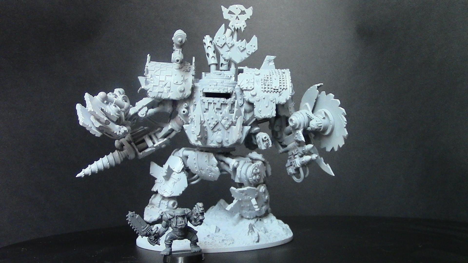Dreadnought, Orks, Scratch Build