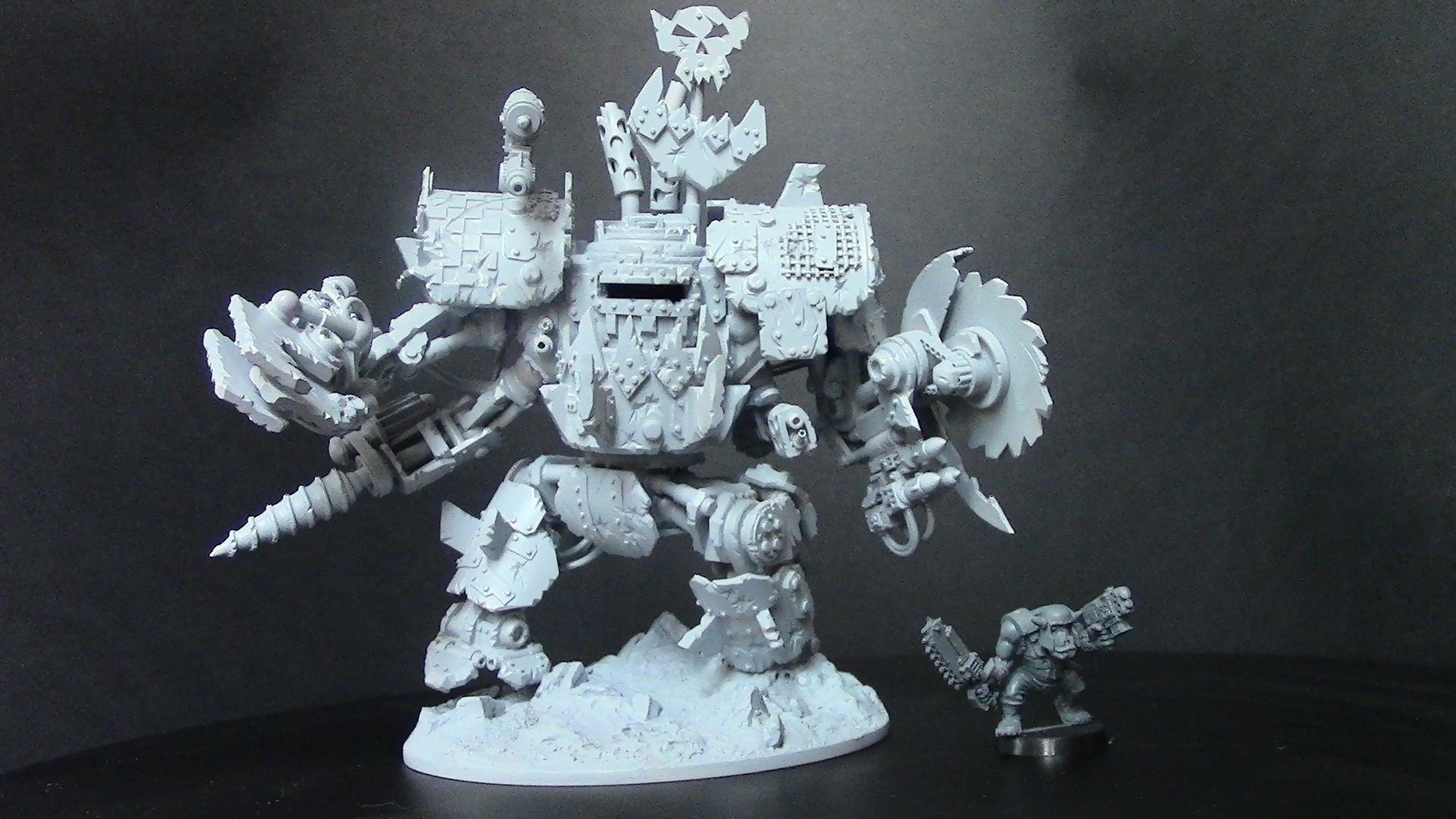 Dreadnought, Orks, Scratch Build
