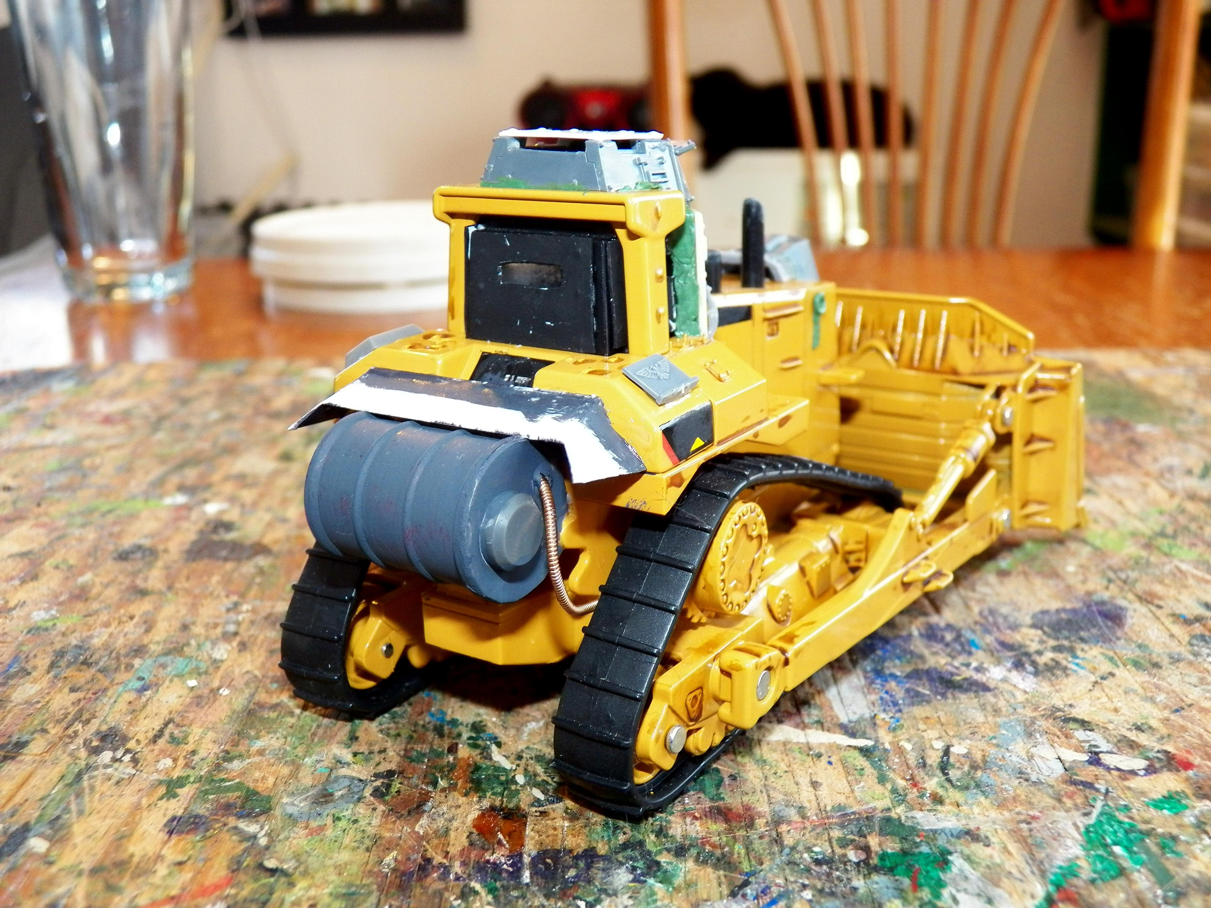 Bulldozer, Construction, Grimdark