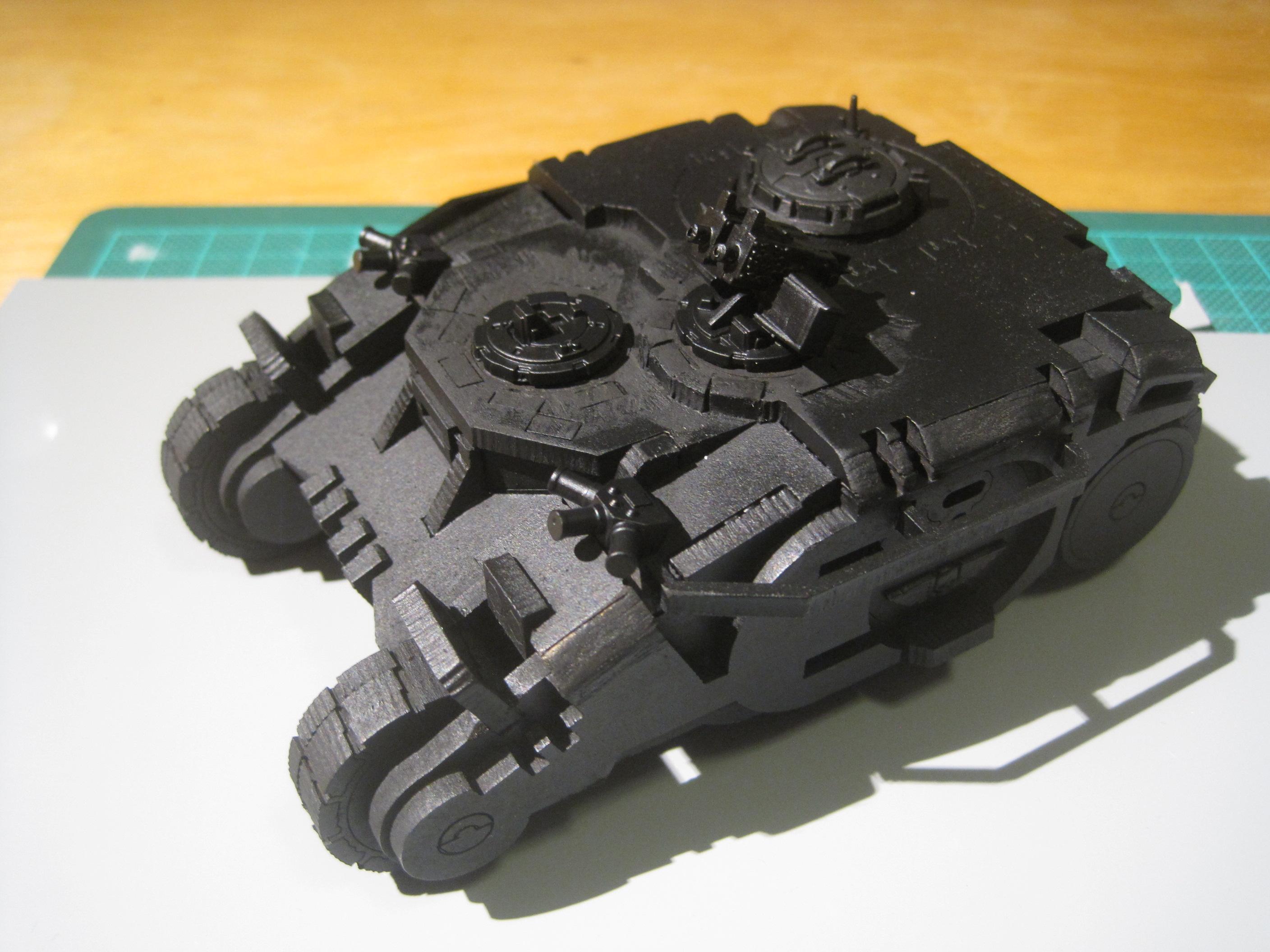 Tumbler WIP Black Front Left