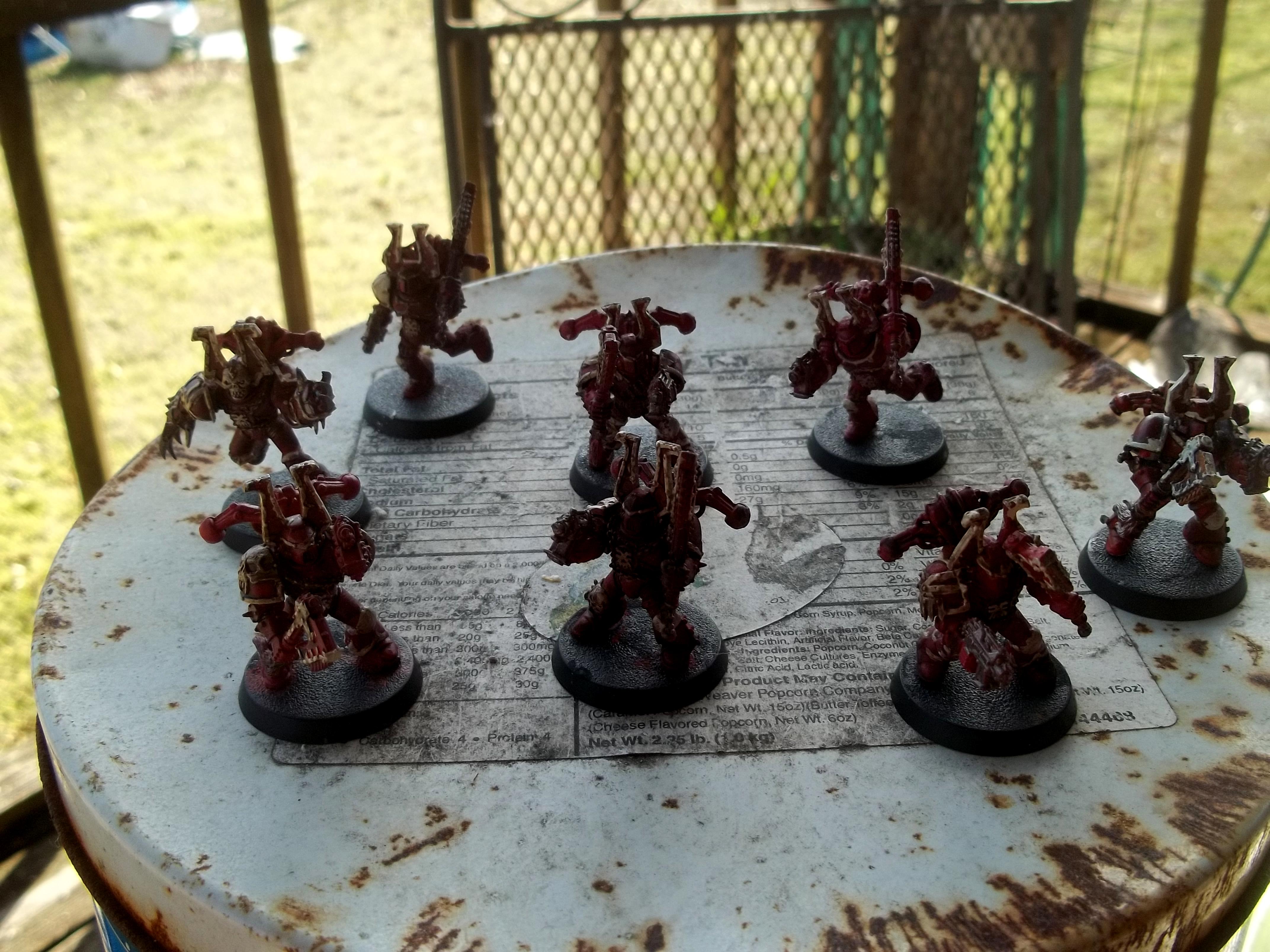 Khorne Zerkers Squad 1