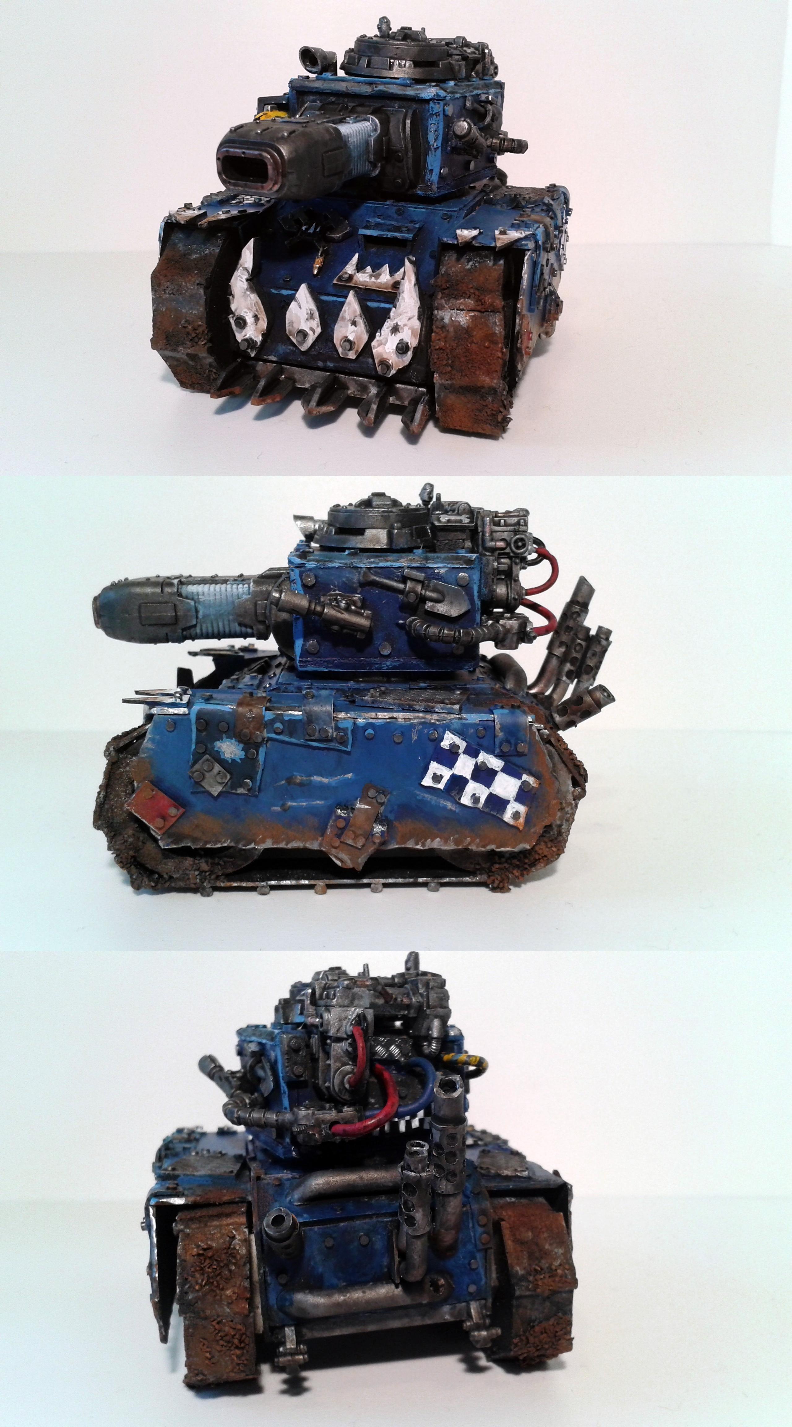 Blood Axe, Conversion, Grot Tank, Grots, Orks, Scratch, Tank