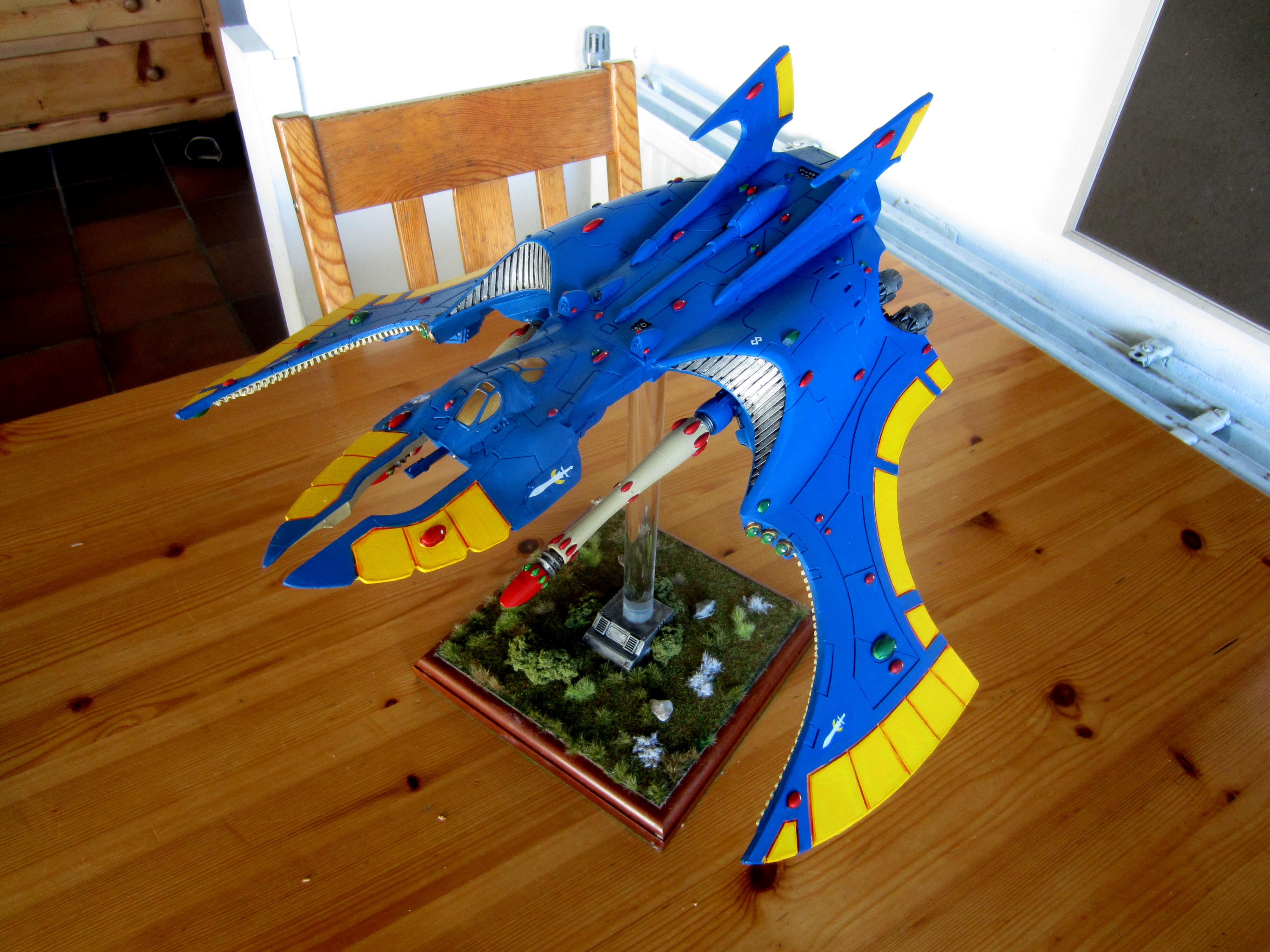 Alaitoc, Eldar, Flyer, Forge World, Hunter, Resin, Super-heavy, Vampire