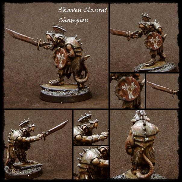 Champion, Clanrat, Island Of Blood, Non-Metallic Metal, Skaven