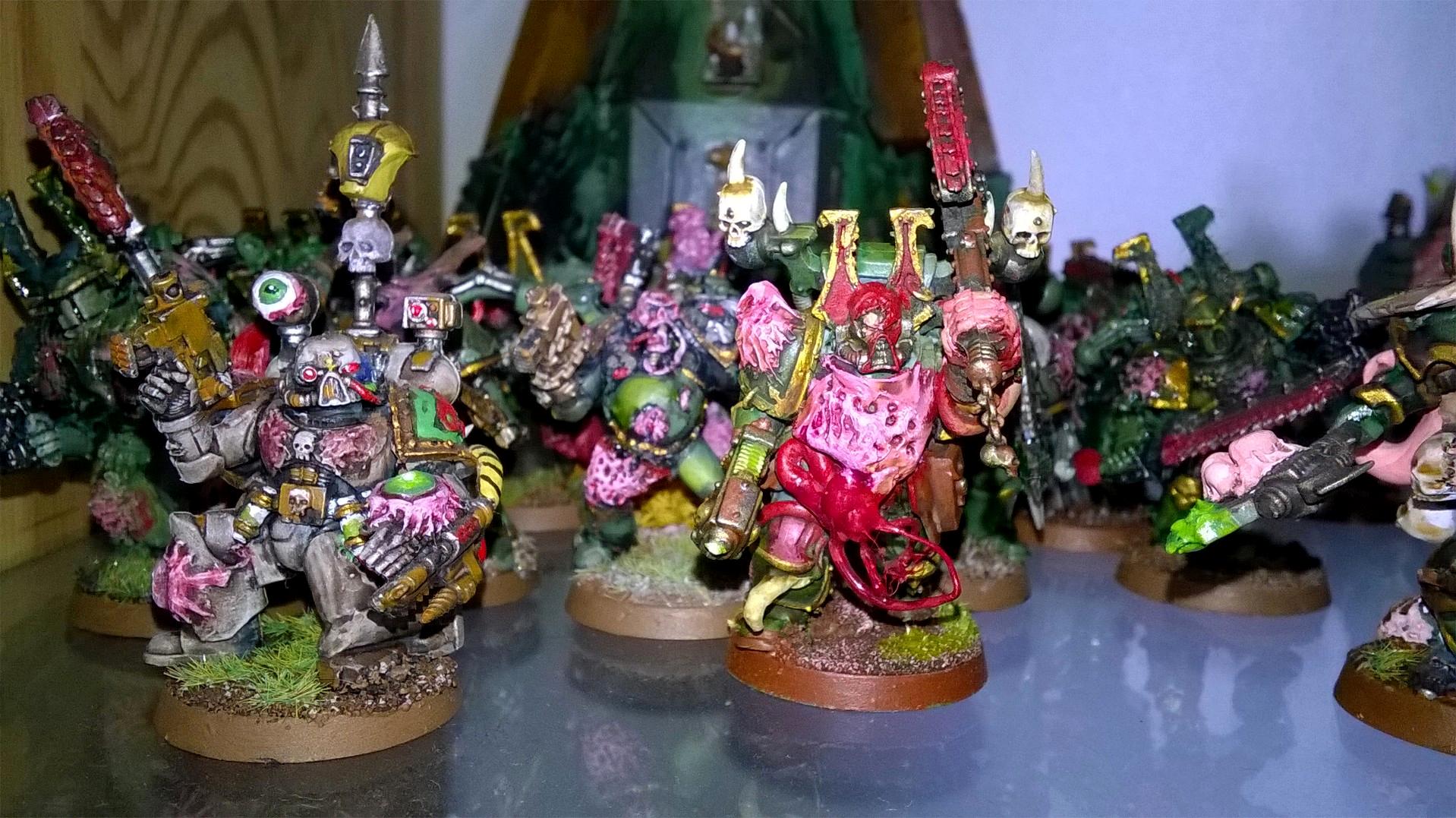 Chaos, Conversion, Nurgle, Space Marines