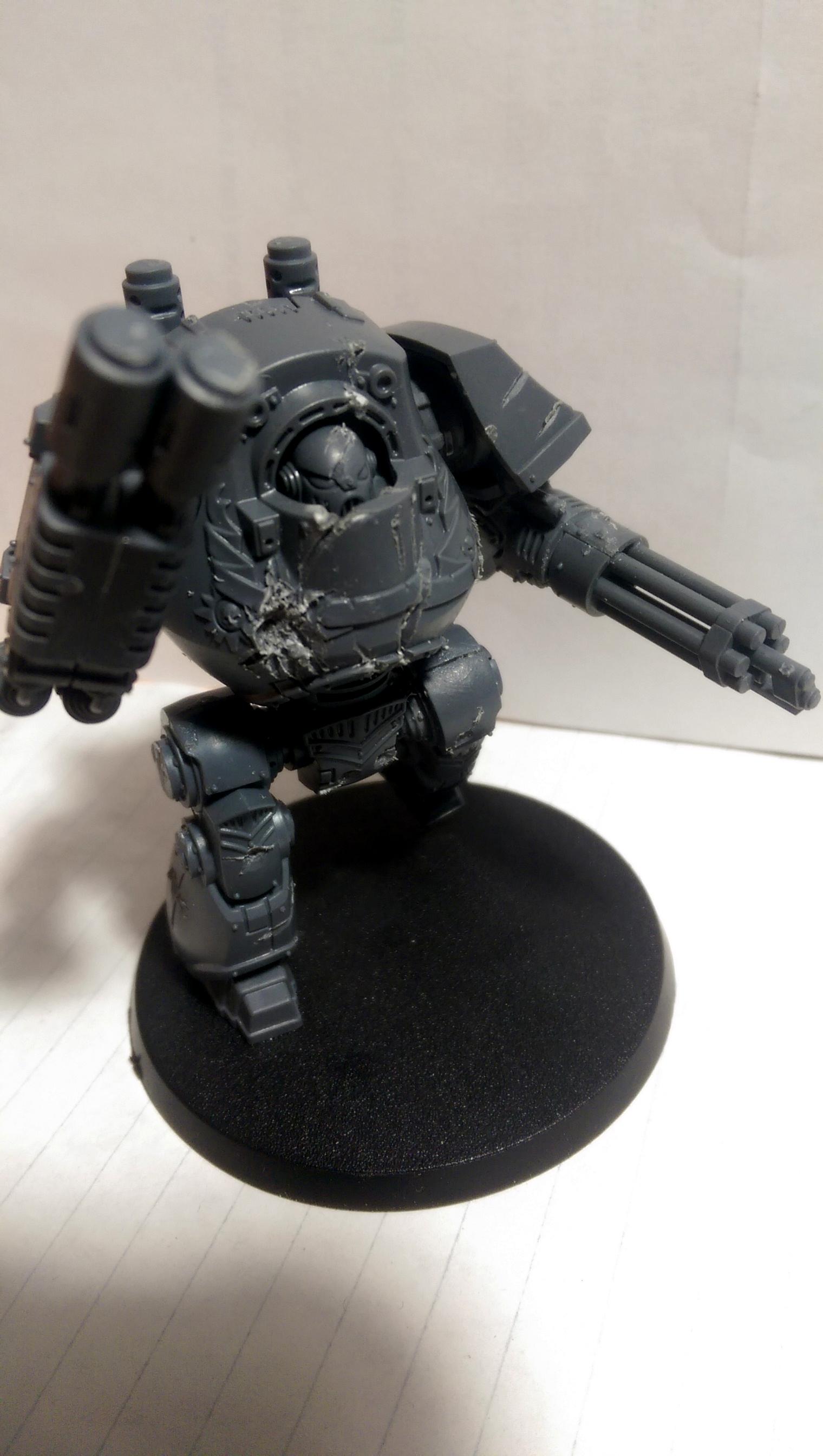 30k, Contemptor, Dreadnought, Horus Heresy, Raven Guard, Space Marines