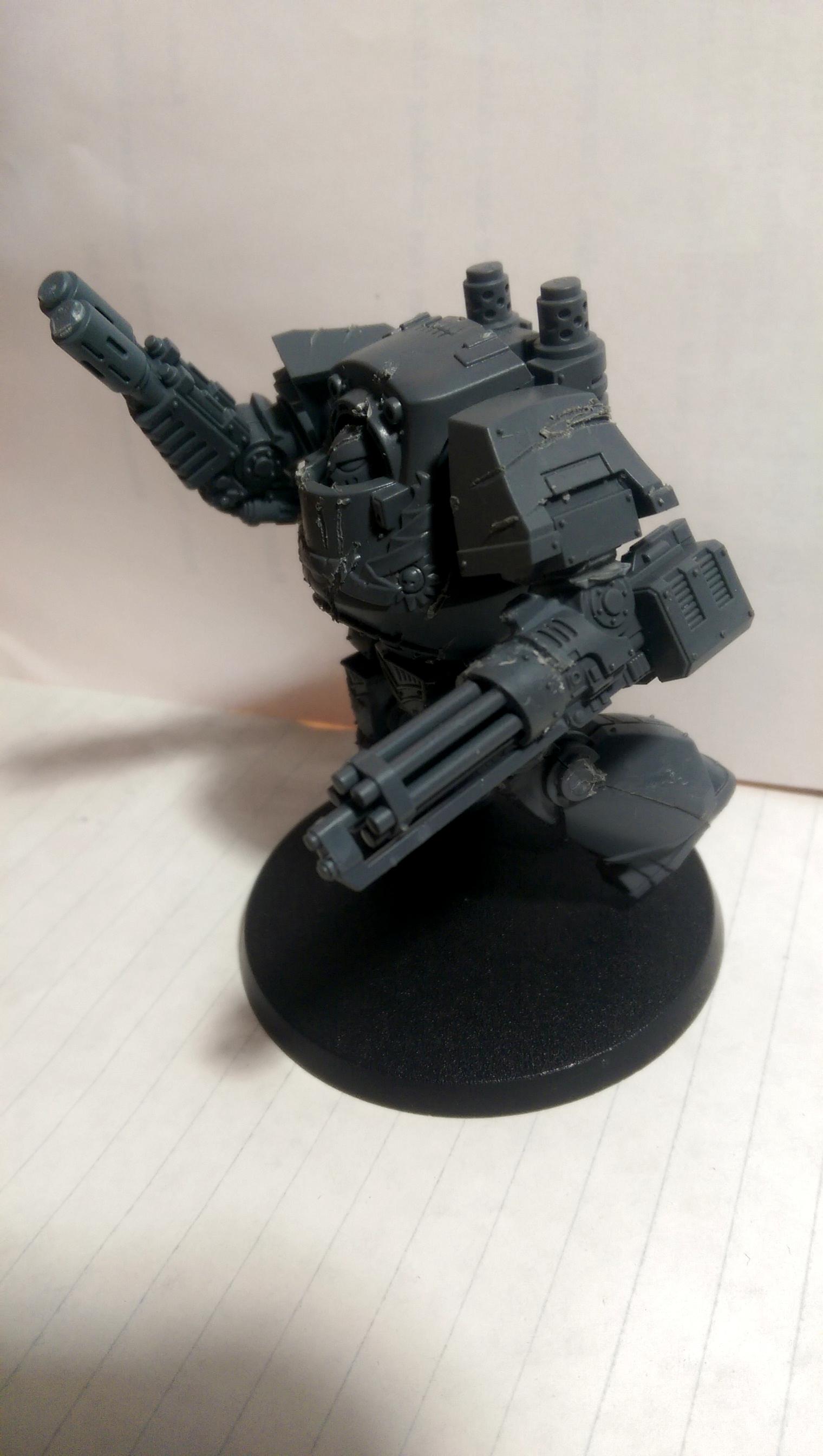 30k, Contemptor, Dreadnought, Horus Heresy, Raven Guard, Space Marines