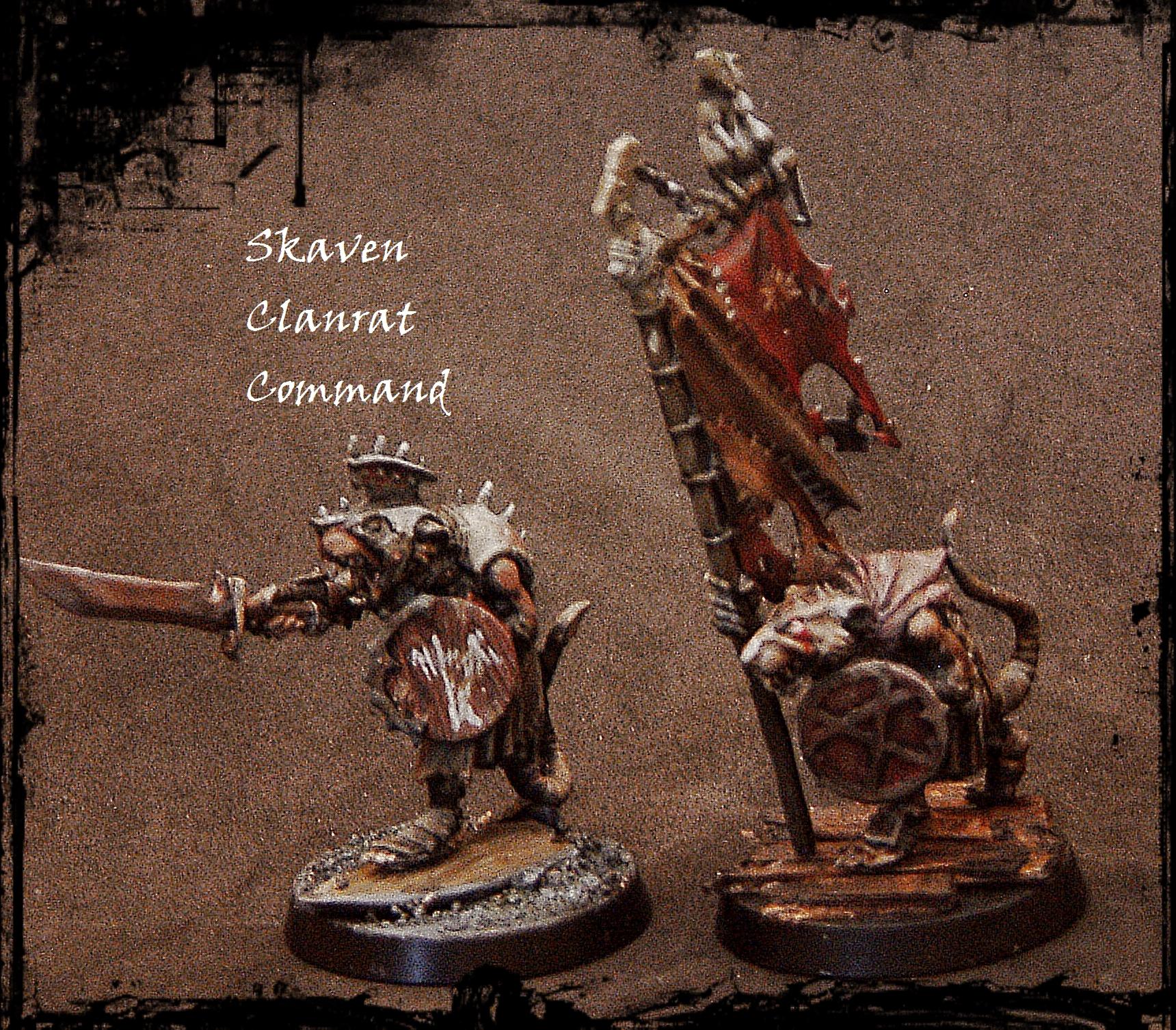 Clanrat, Command, Island Of Blood, Non-Metallic Metal, Skaven