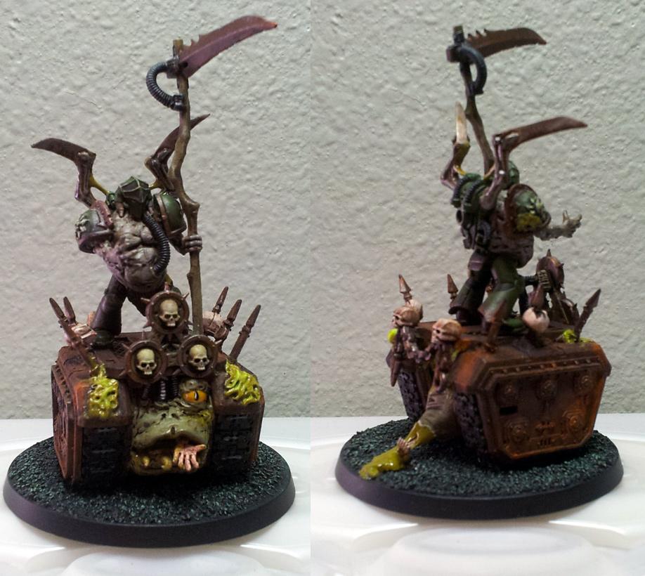 Nurgle Sorcerer, Palanqin Of Nurgle