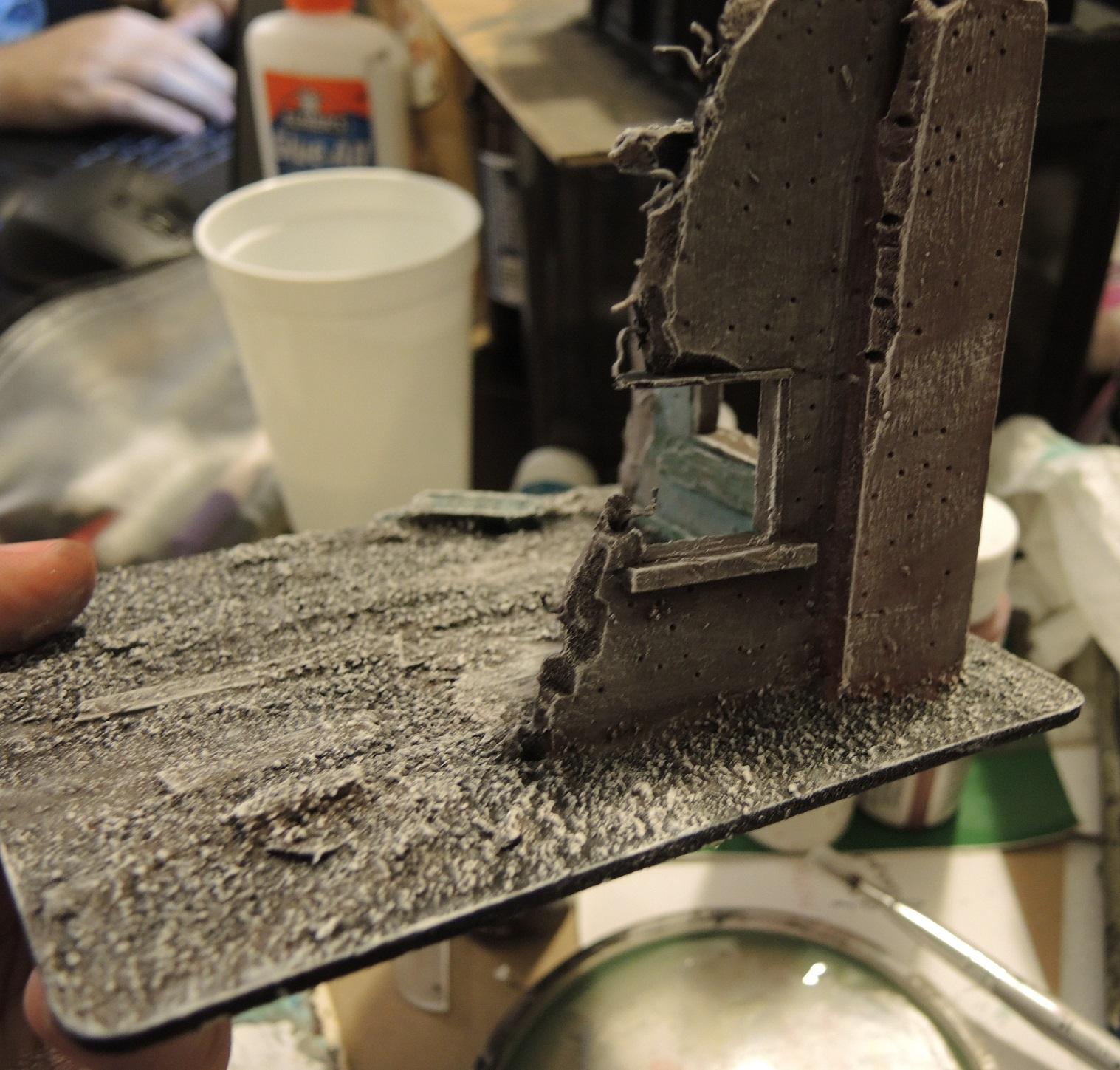 Commission, Commissioned, Game Table, Infinity, Residential, Ruins, Scratch Build, Terrain, Waaazag, Warhammer 40,000, Work In Progress