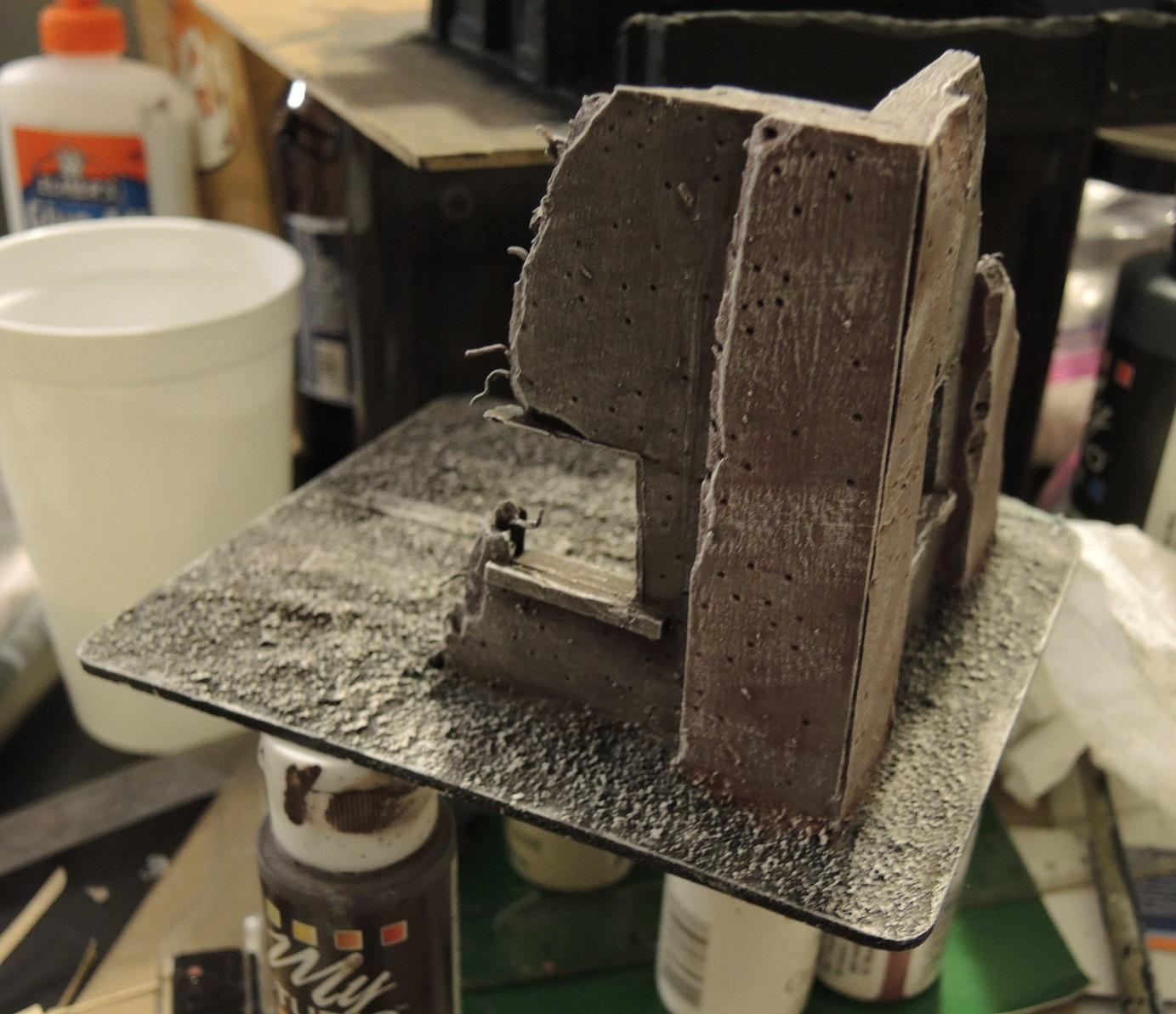 Commission, Commissioned, Game Table, Infinity, Residential, Ruins, Scratch Build, Terrain, Waaazag, Warhammer 40,000, Work In Progress