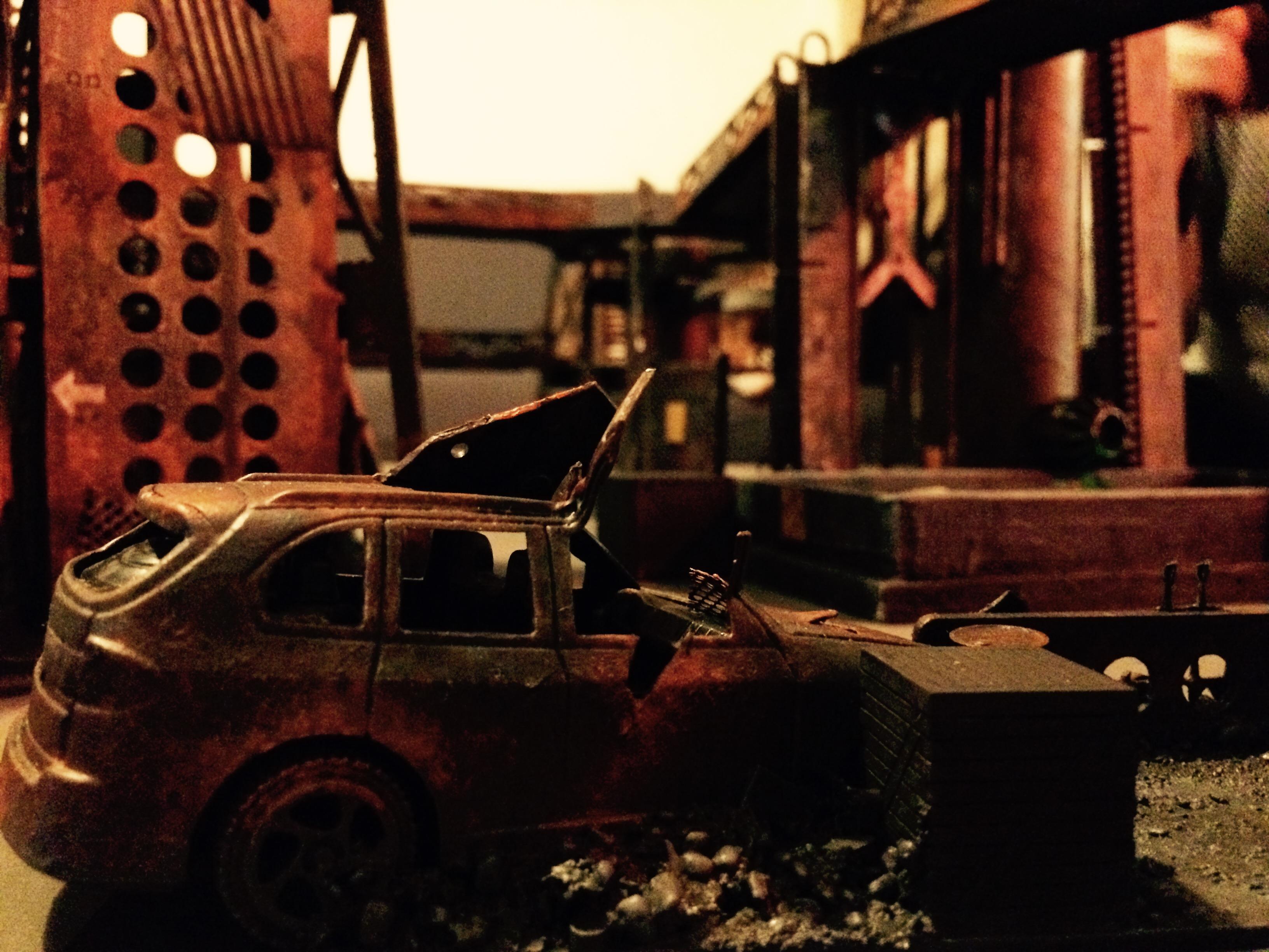Cars, Ruin, Rust, Terrain