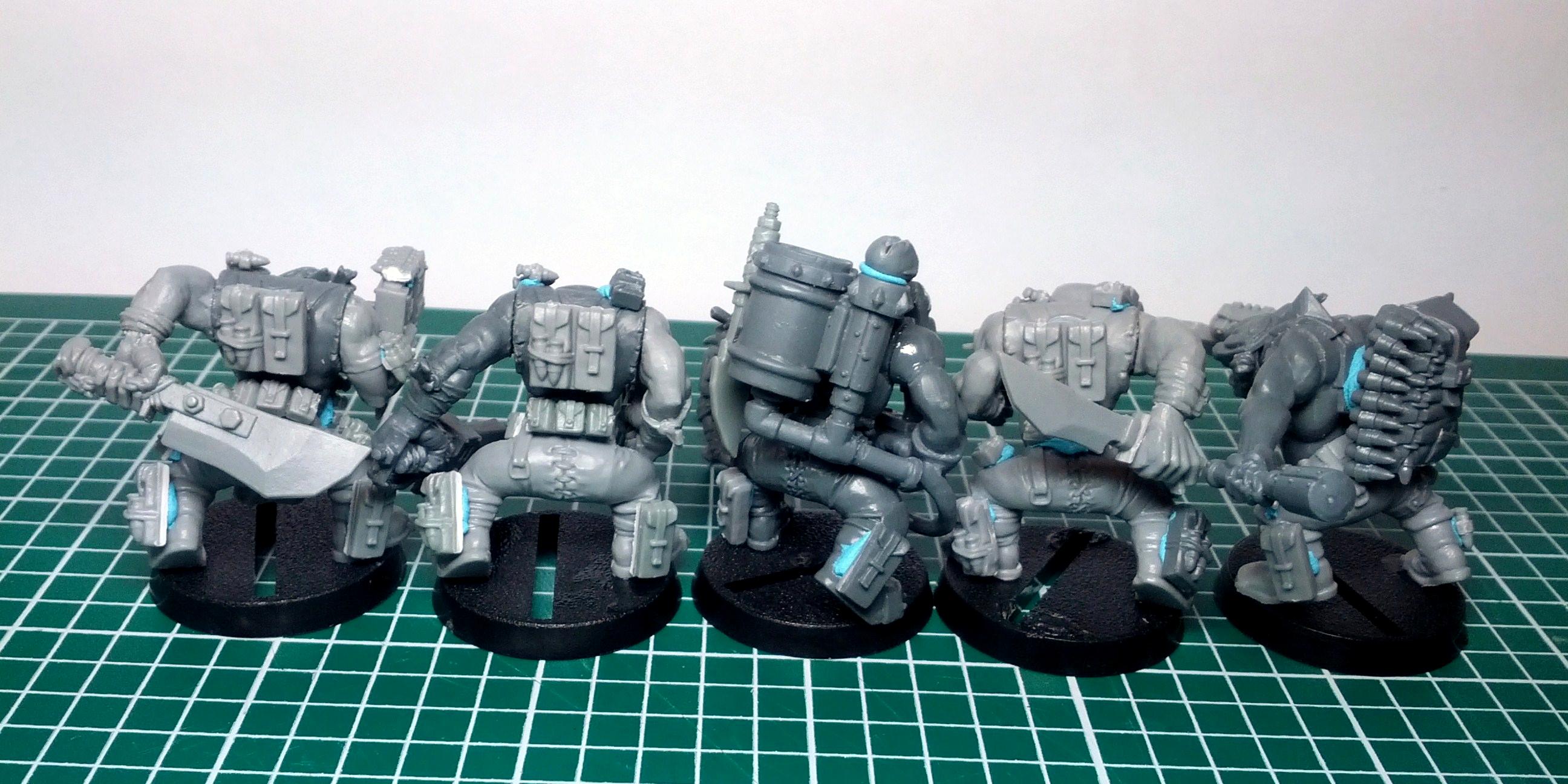 Work In Progress, Kommandos WIP