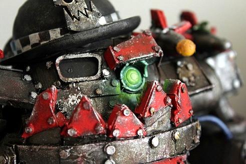 Armor, Chipping Effect, Conversion, Goffs, Ork Stompa, Ork Vehicles, Orks, Paint Chipping, Potato Head, Potato Head Stompa, Scratch Build, Stompa, Super Heavy Spud, Super-heavy, Tater Titan, Titan, Walker, Weathered