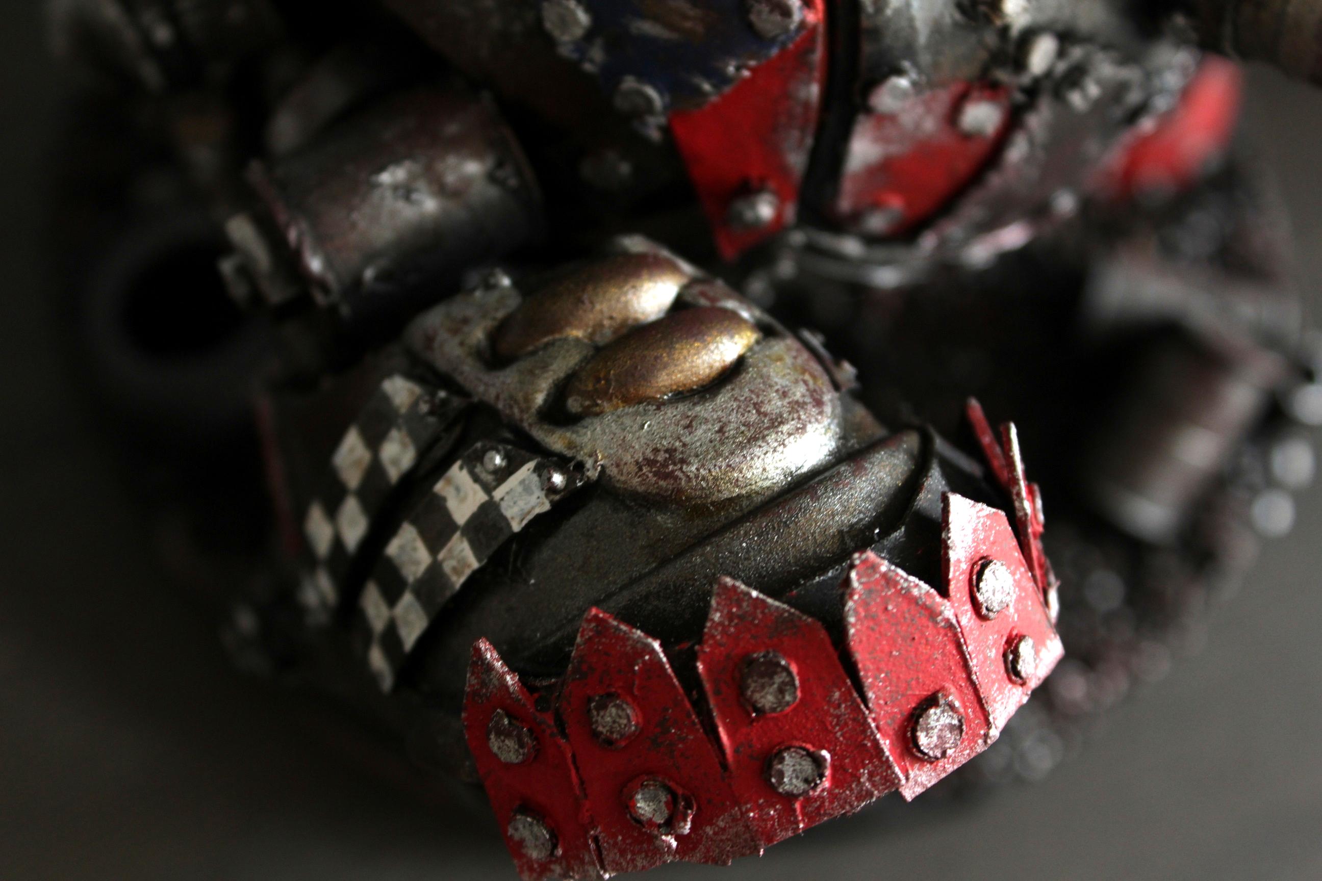 Armor, Chipping Effect, Conversion, Goffs, Ork Stompa, Ork Vehicles, Orks, Paint Chipping, Potato Head, Potato Head Stompa, Scratch Build, Stompa, Super Heavy Spud, Super-heavy, Tater Titan, Titan, Walker, Weathered