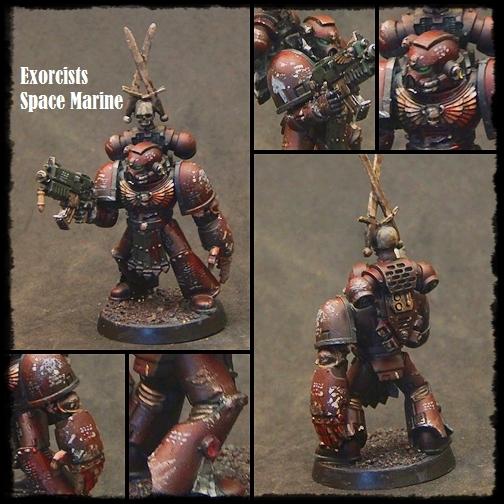 Astartes, Exorcists, Space Marines, Warhammer 40,000, Weathered
