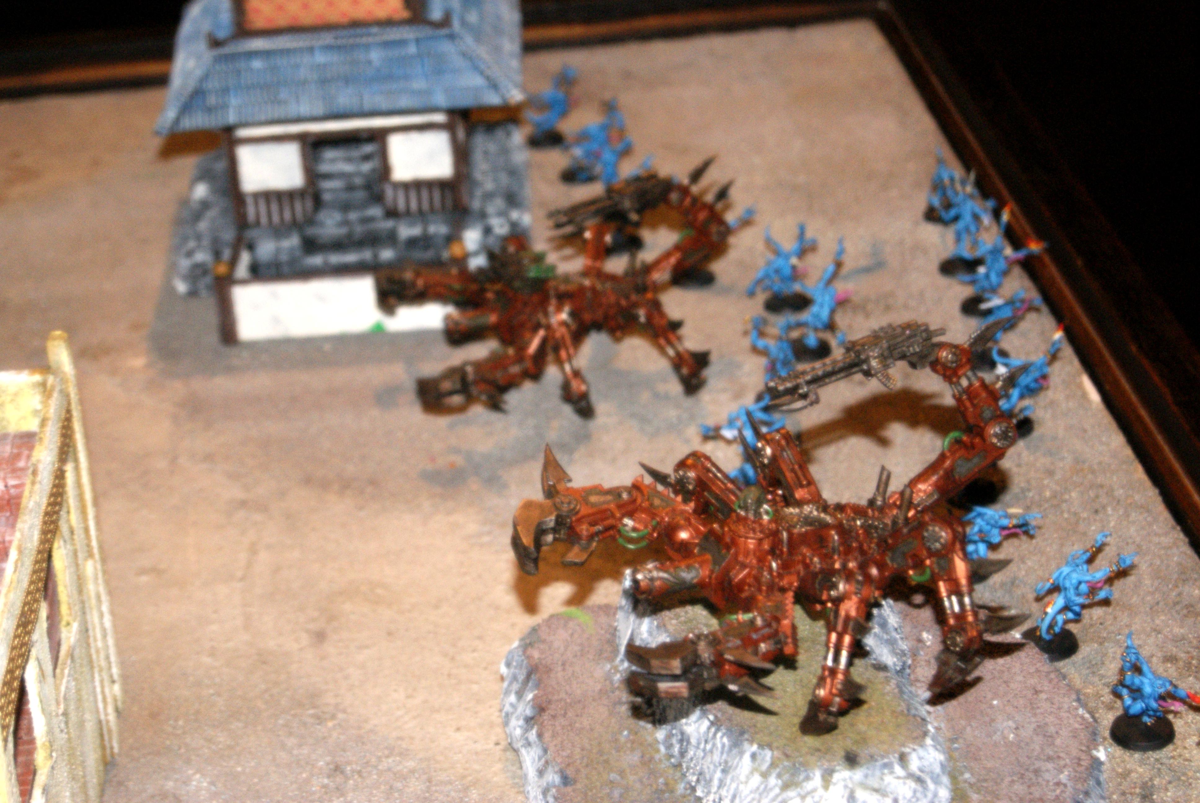 Daemons on my left flank