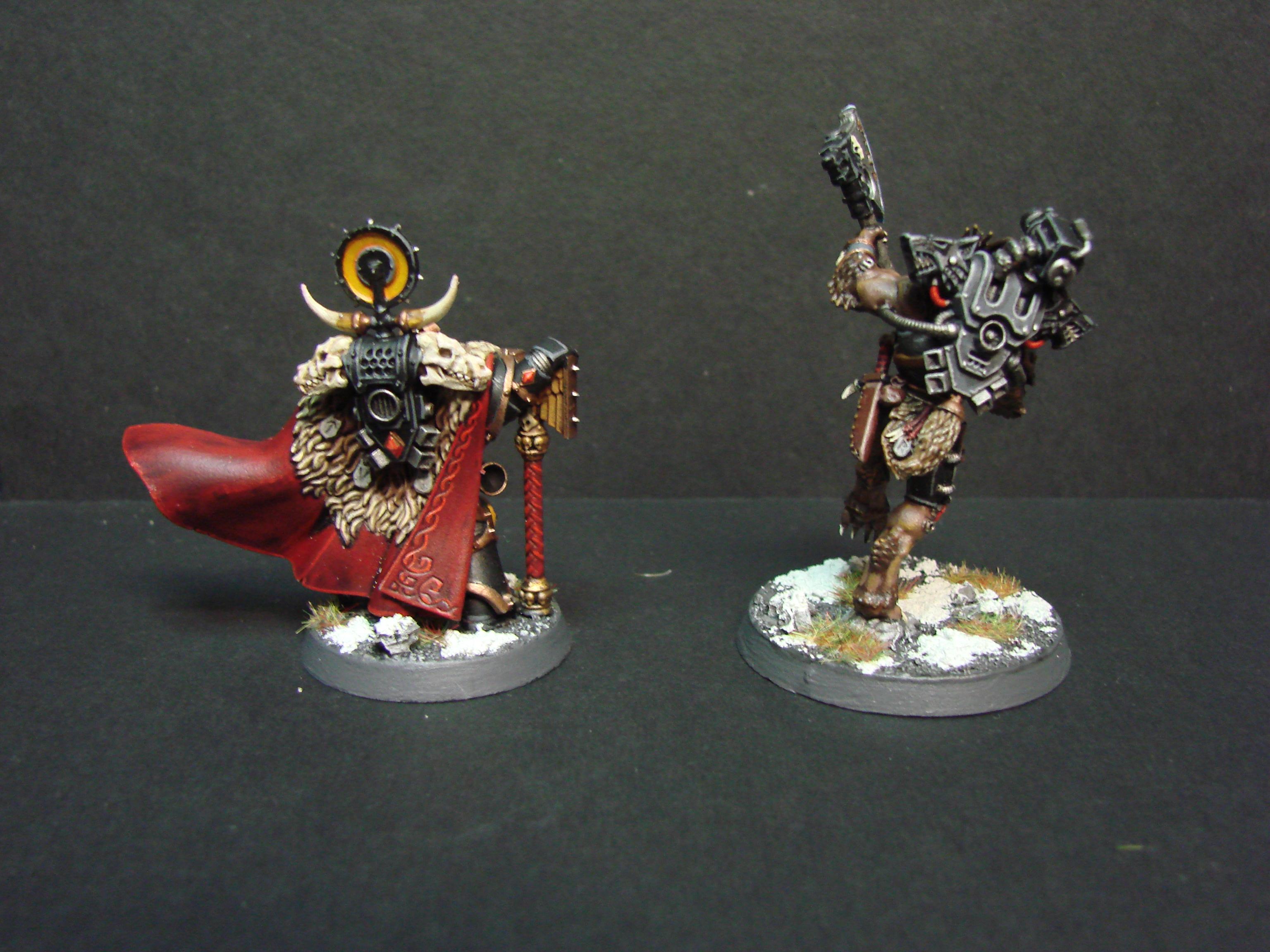 Ulrik and Wulfen - back view