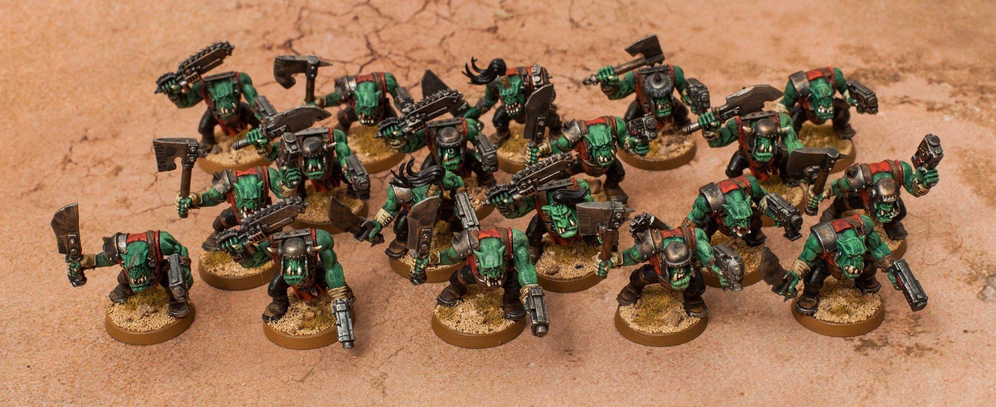 Orks, Waaagh, Choppa boyz