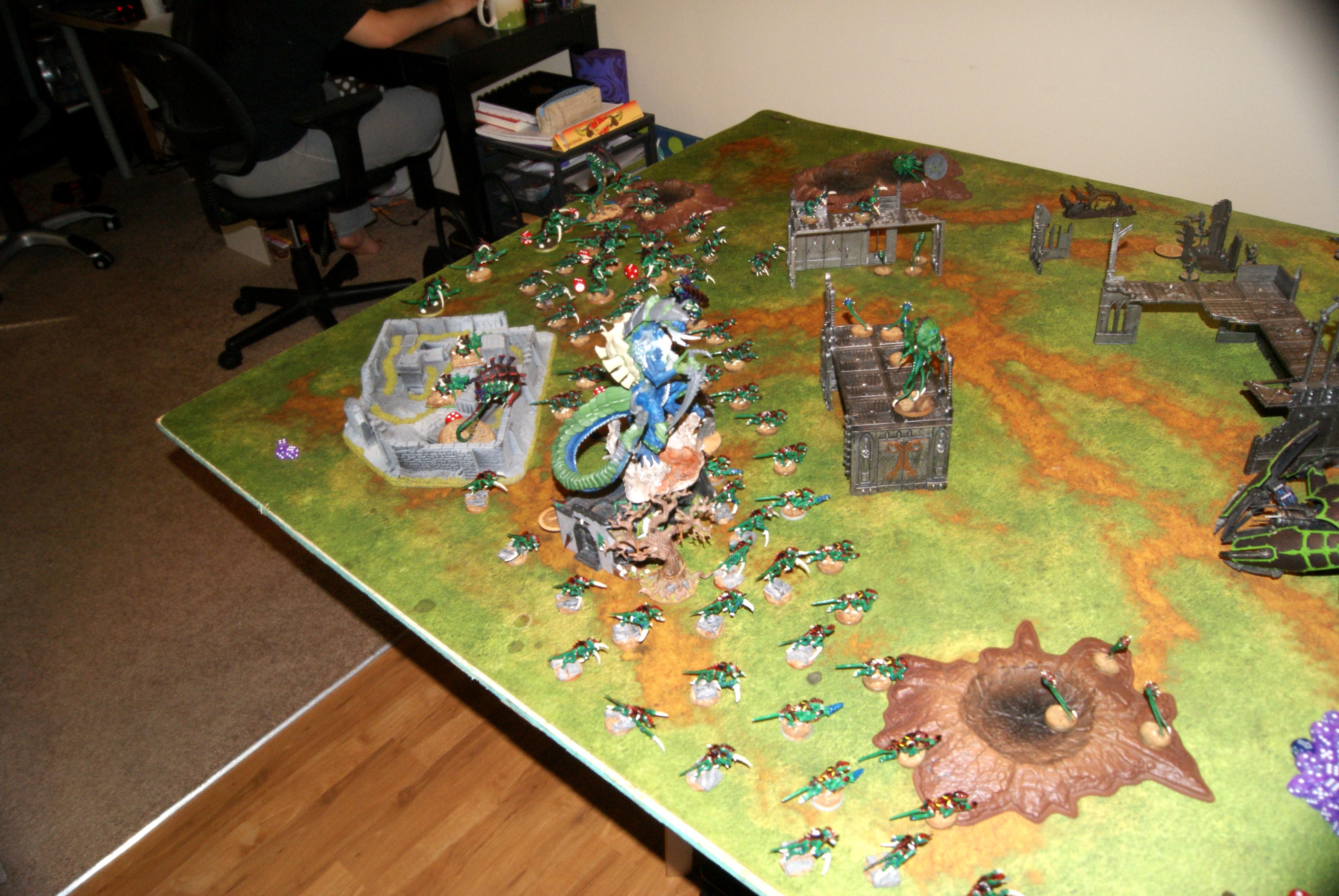 Tyranid deployment