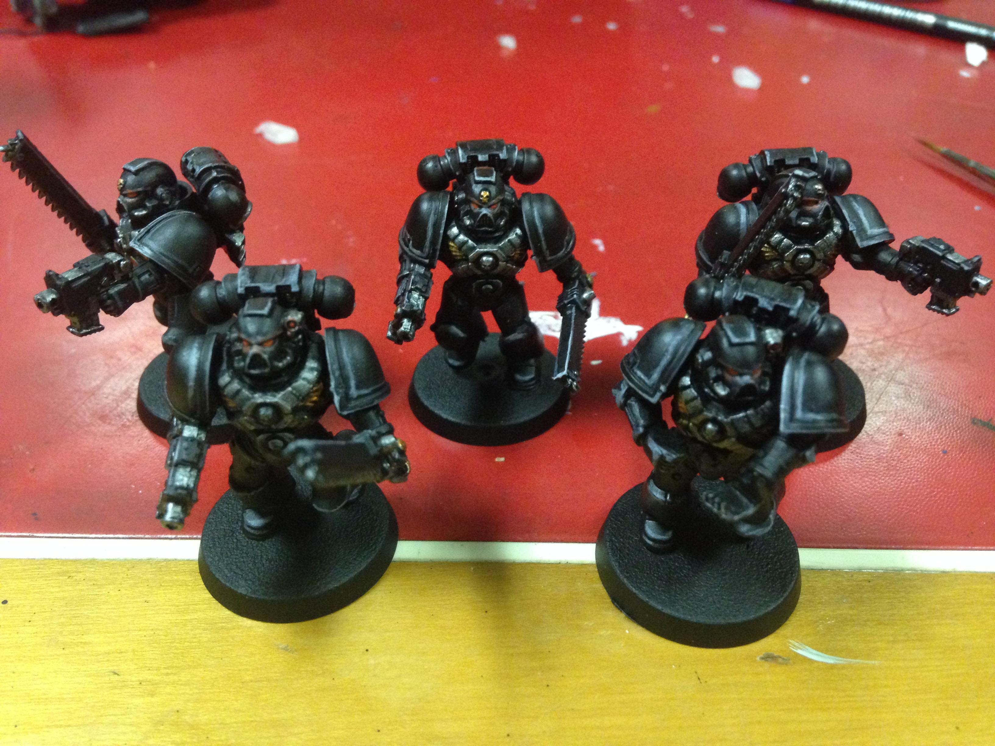 Armor Highlights and Eye lens. 
