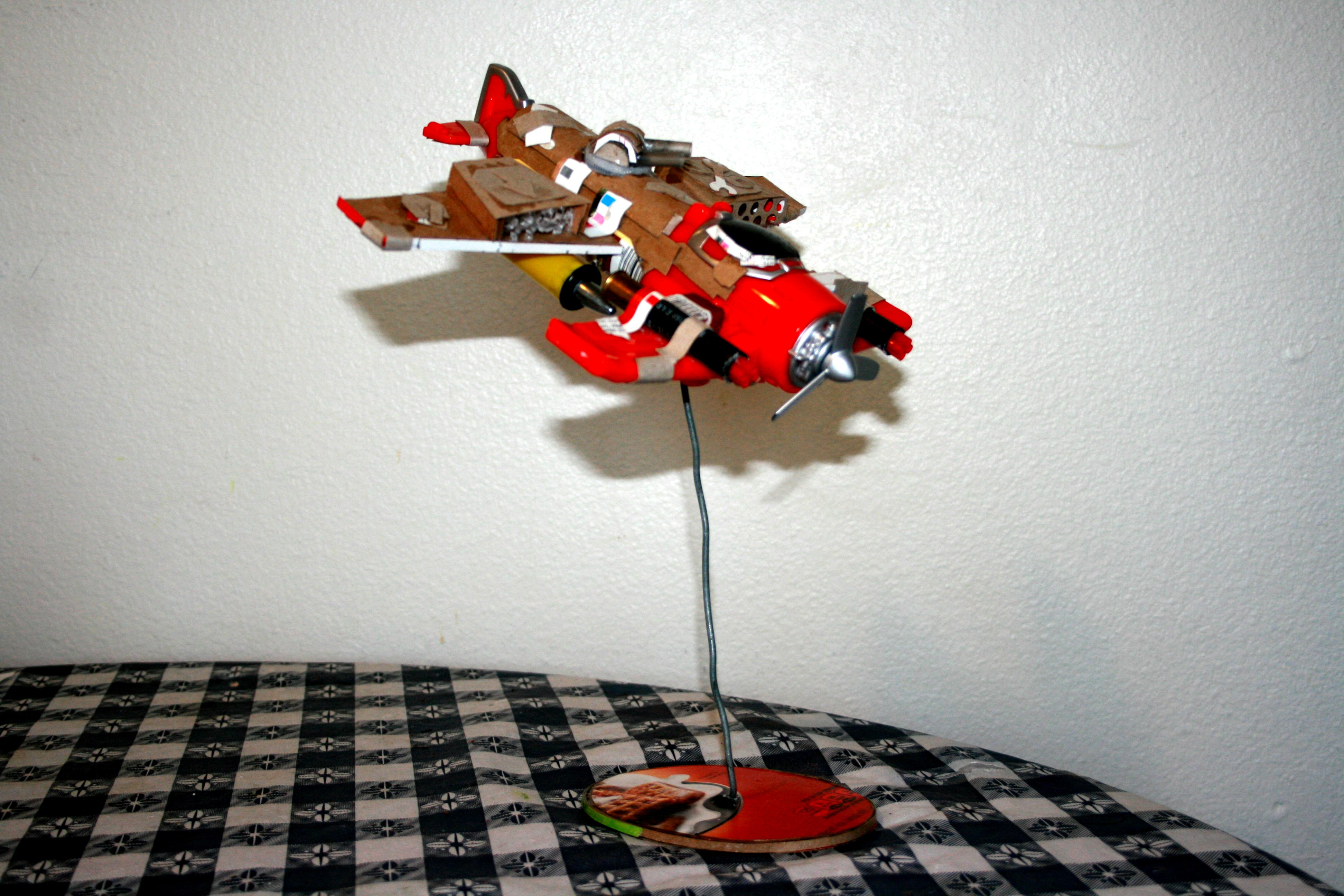 Blitza Bommer, Dakkajet, Flyer, Orks, Scratch Build, Work In Progress