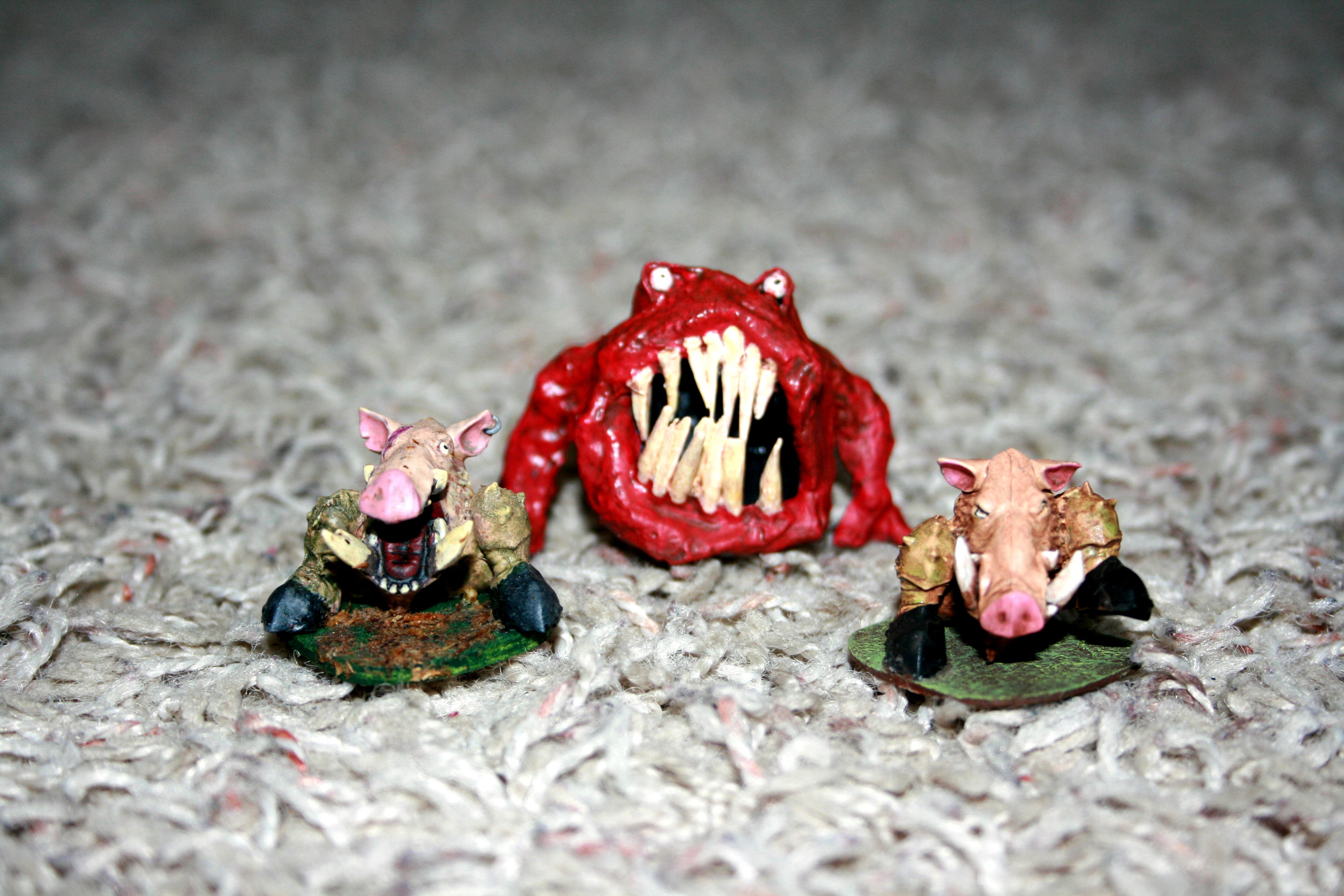 Custom, Kit Bash, Orcs, Warhammer Fantasy