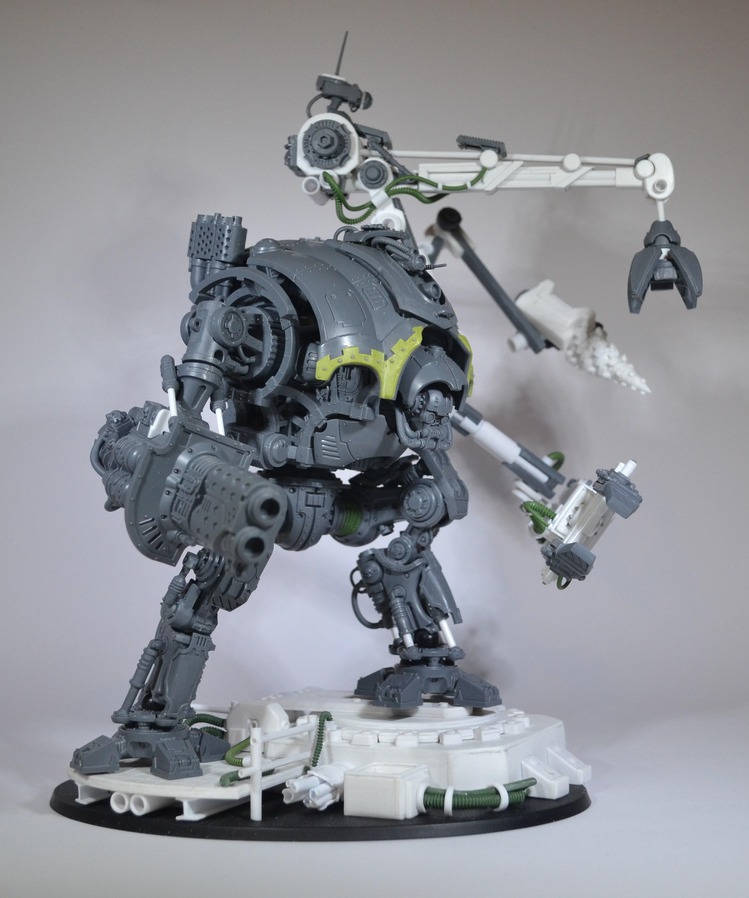 Adeptus Mechanicus, Crane, Engineering, Imperial Knight