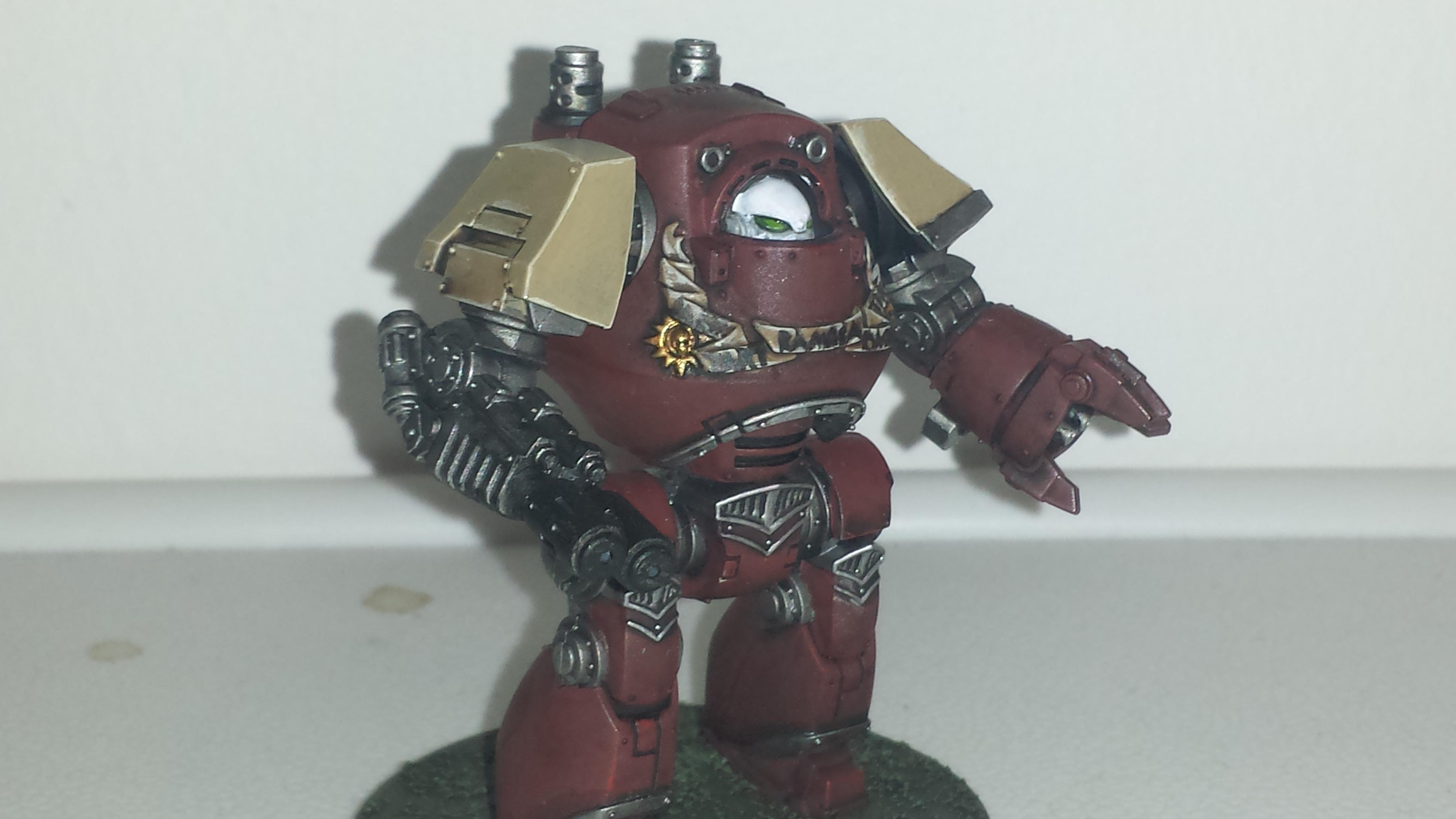 Betrayal At Calth, Blood Ravens, Contemptor Dreadnought, Deadshot, Dreadnought, Horus Heresy, Venerable Dreadnought