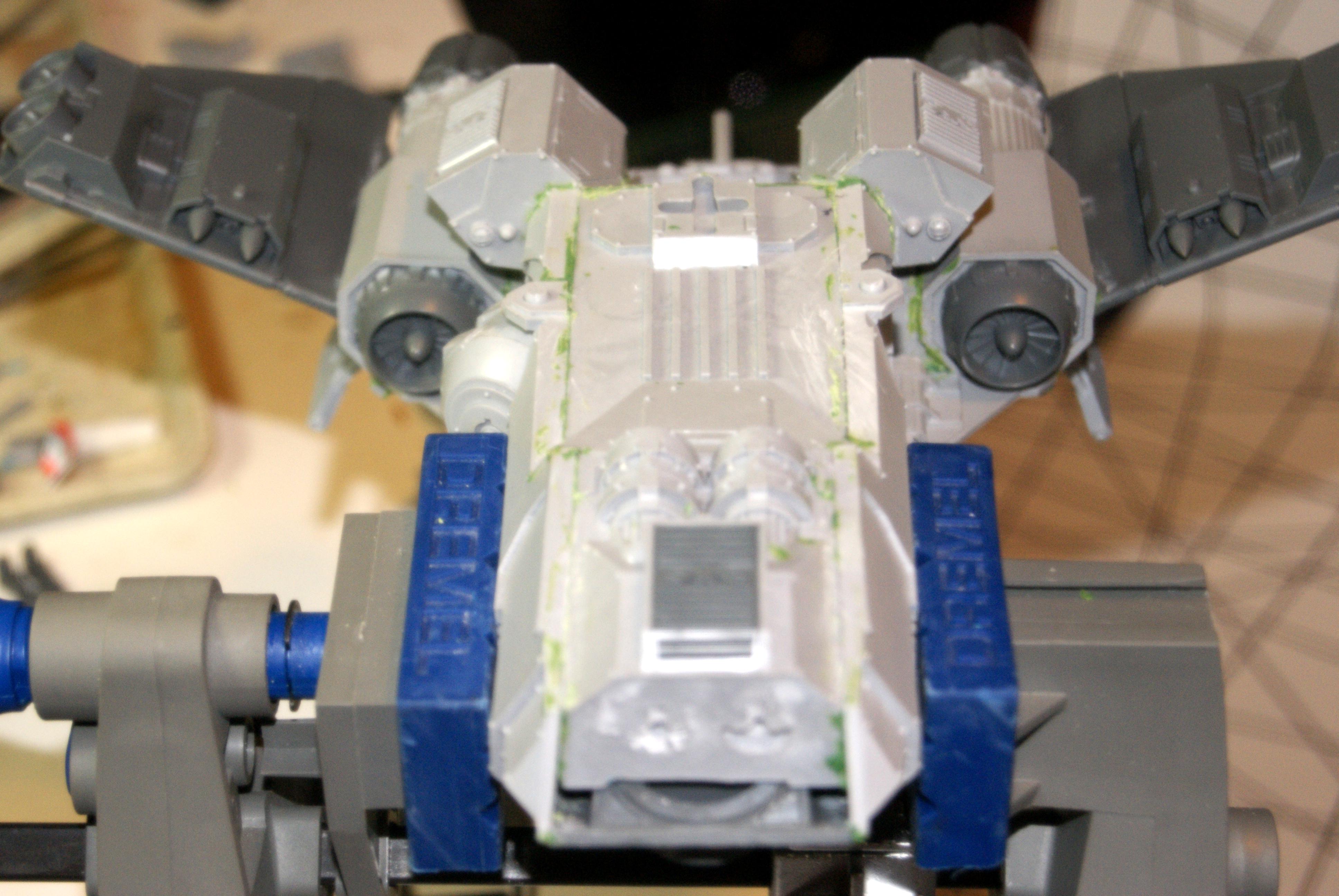 Work In Progress, Landing gear retracted, front
