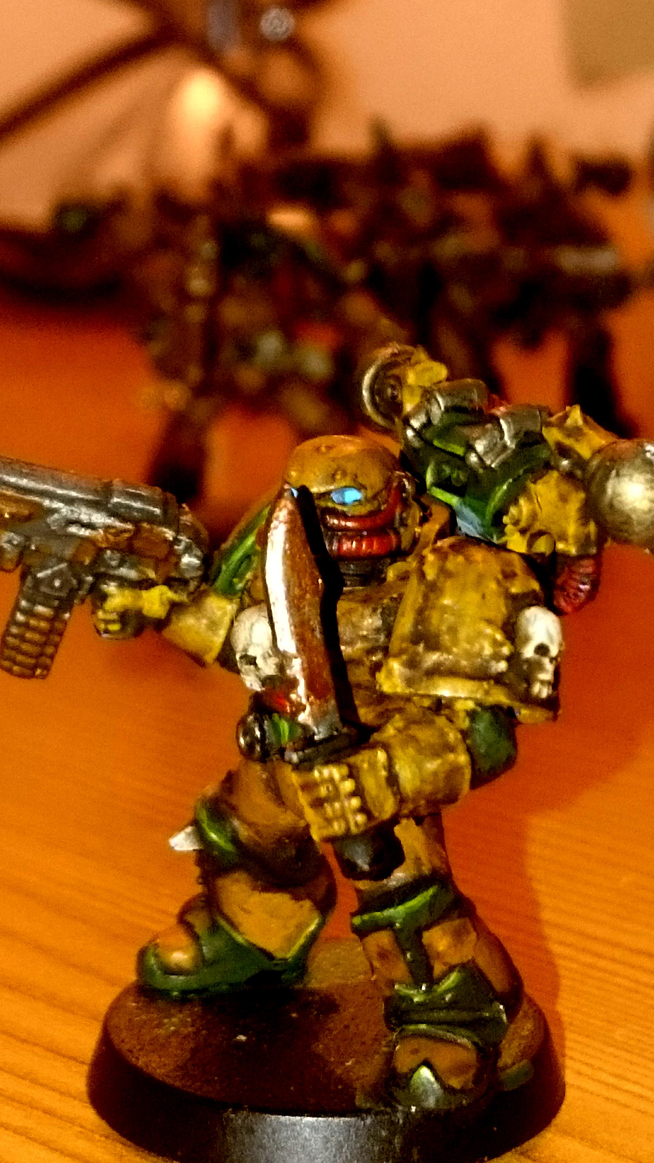 Chaos Space Marines, Plague Knife, Plague Marines