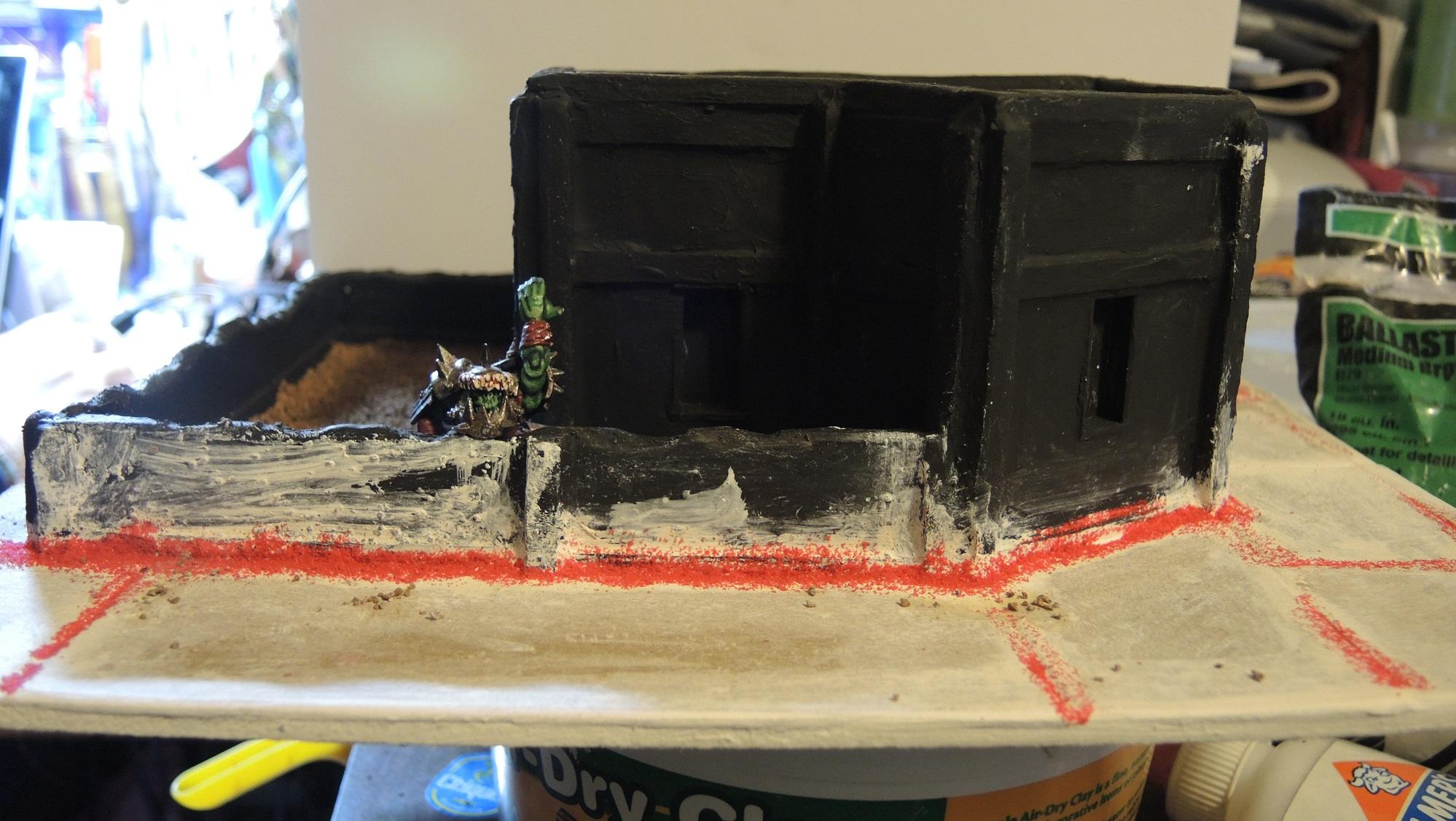 Buildings, City, Comma, Scratch Build, Sidewalk, Terrain, Waaazag, Work In Progress