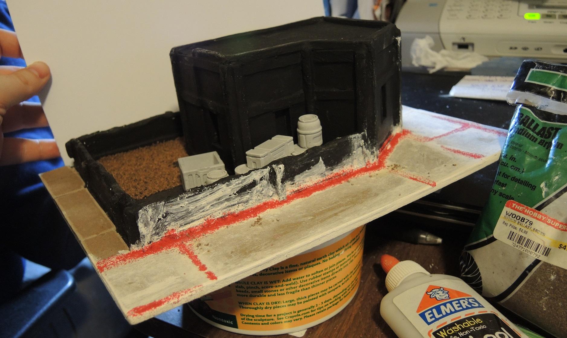 Buildings, City, Comma, Scratch Build, Sidewalk, Terrain, Waaazag, Work In Progress