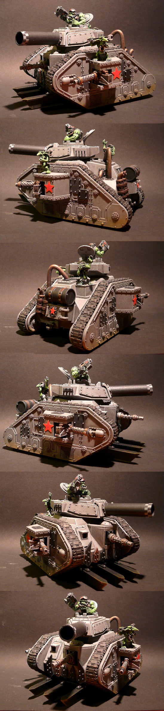 Blood Axe, Boomgun, Forge World, Kromlech, Leman Russ, Looted, Looted Wagon, Orks, Soviet, Turbocharged, Zinge Industries