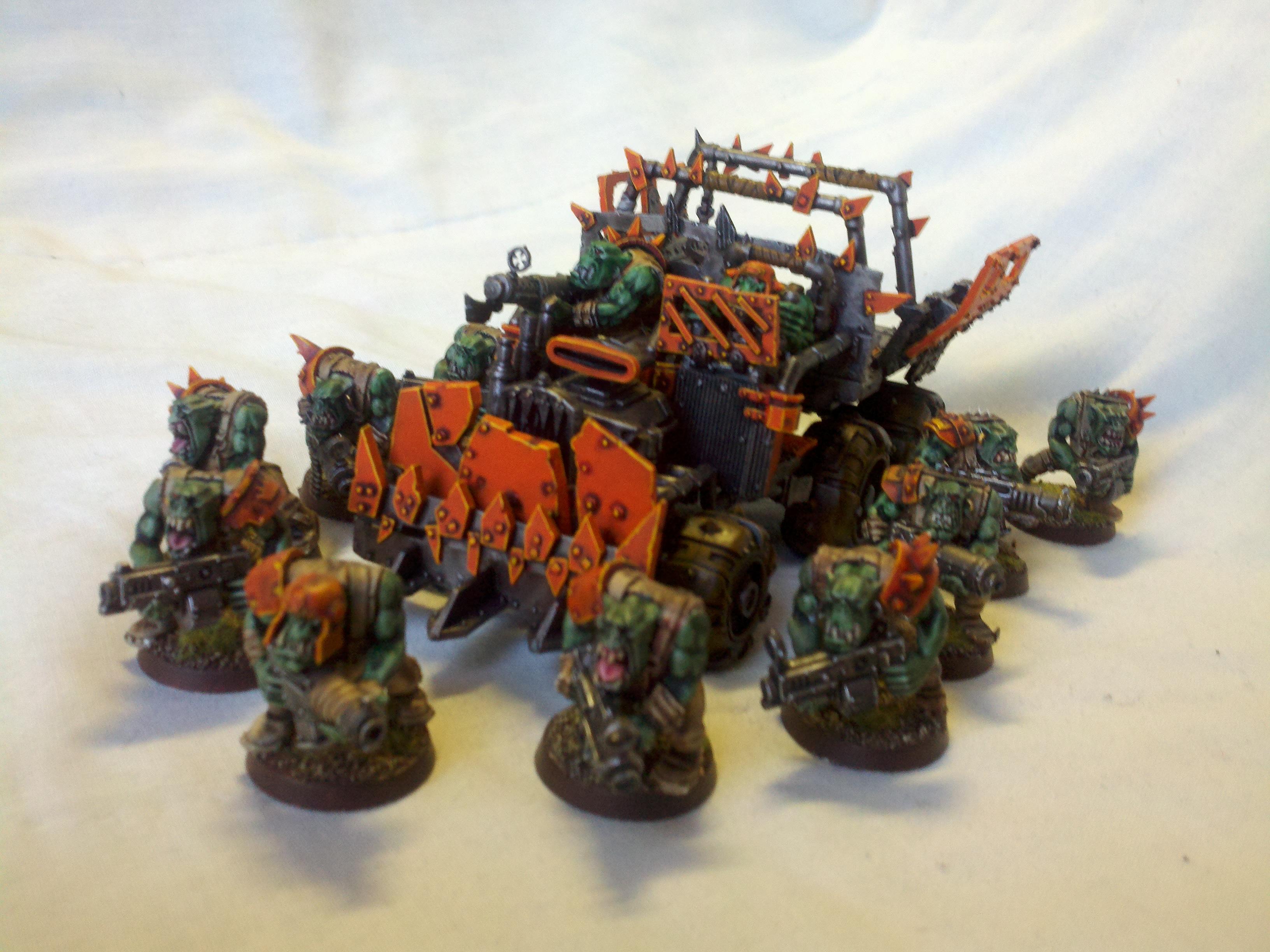 Ork Wartrukk, Orks, Orkt Rukk, Trukk, Wartrukk