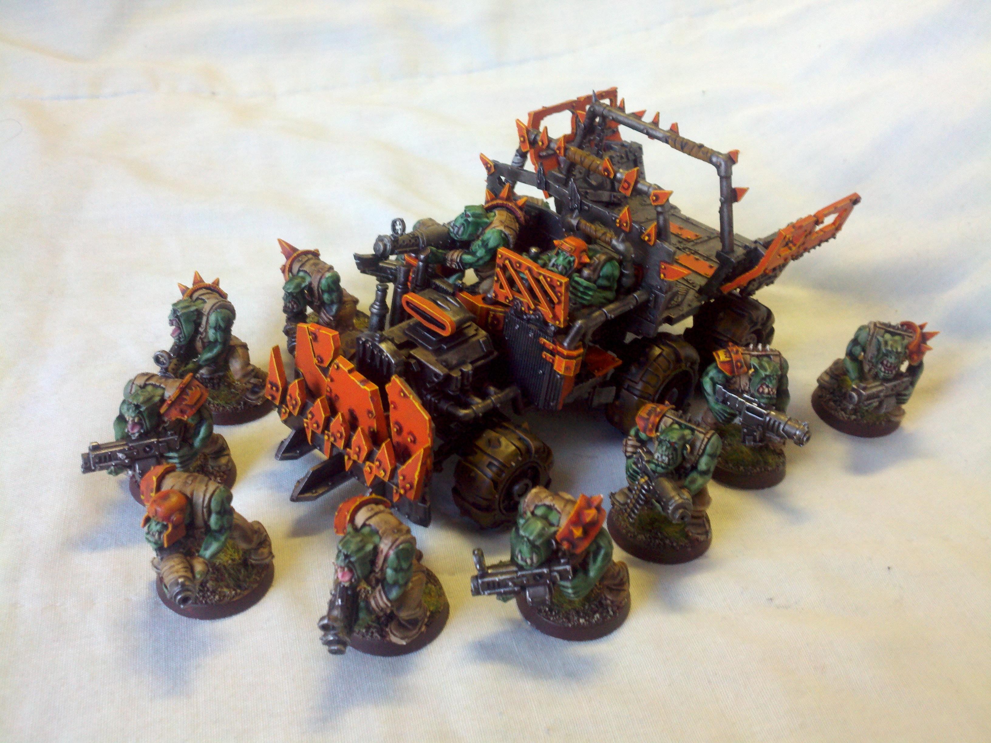 Ork Wartrukk, Orks, Orkt Rukk, Trukk, Wartrukk
