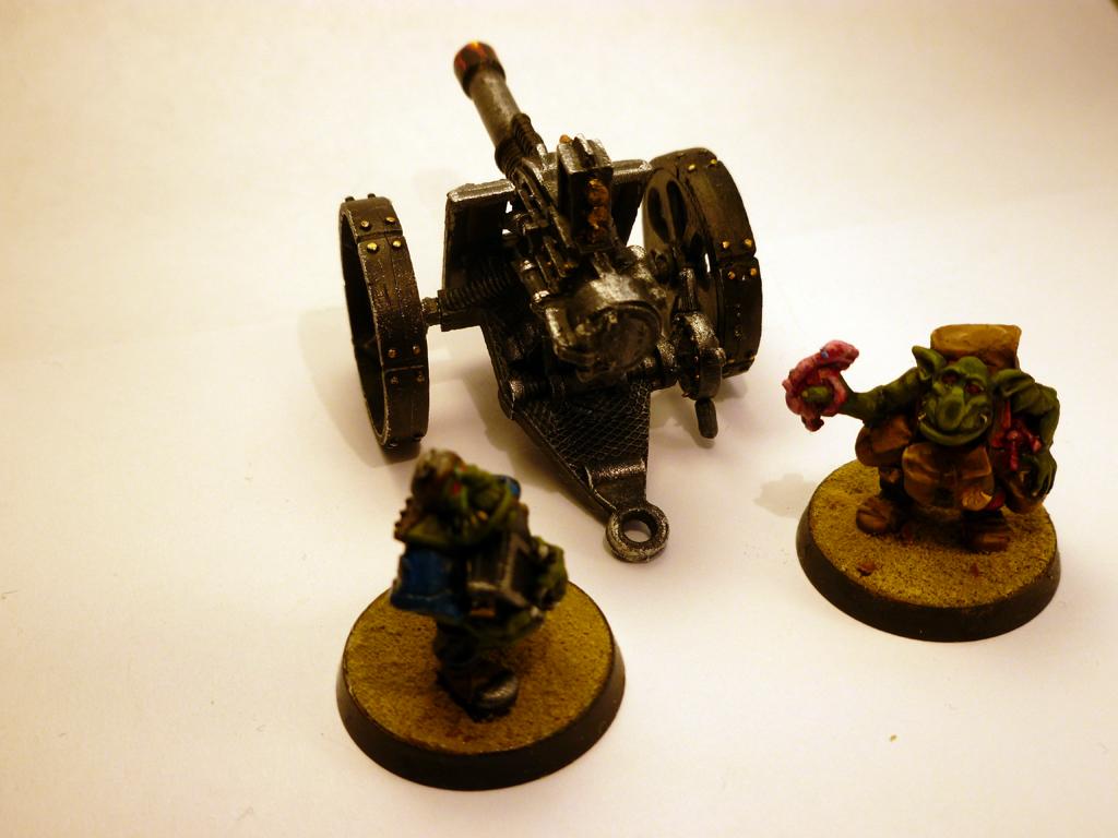 Artillery, Big Guns, Big Gunz, Deathskulls, Evil Sunz, Freebooters, Gretchin, Grotz, Oiler Squig, Orks, Splatta Kannon, Warhammer 40,000