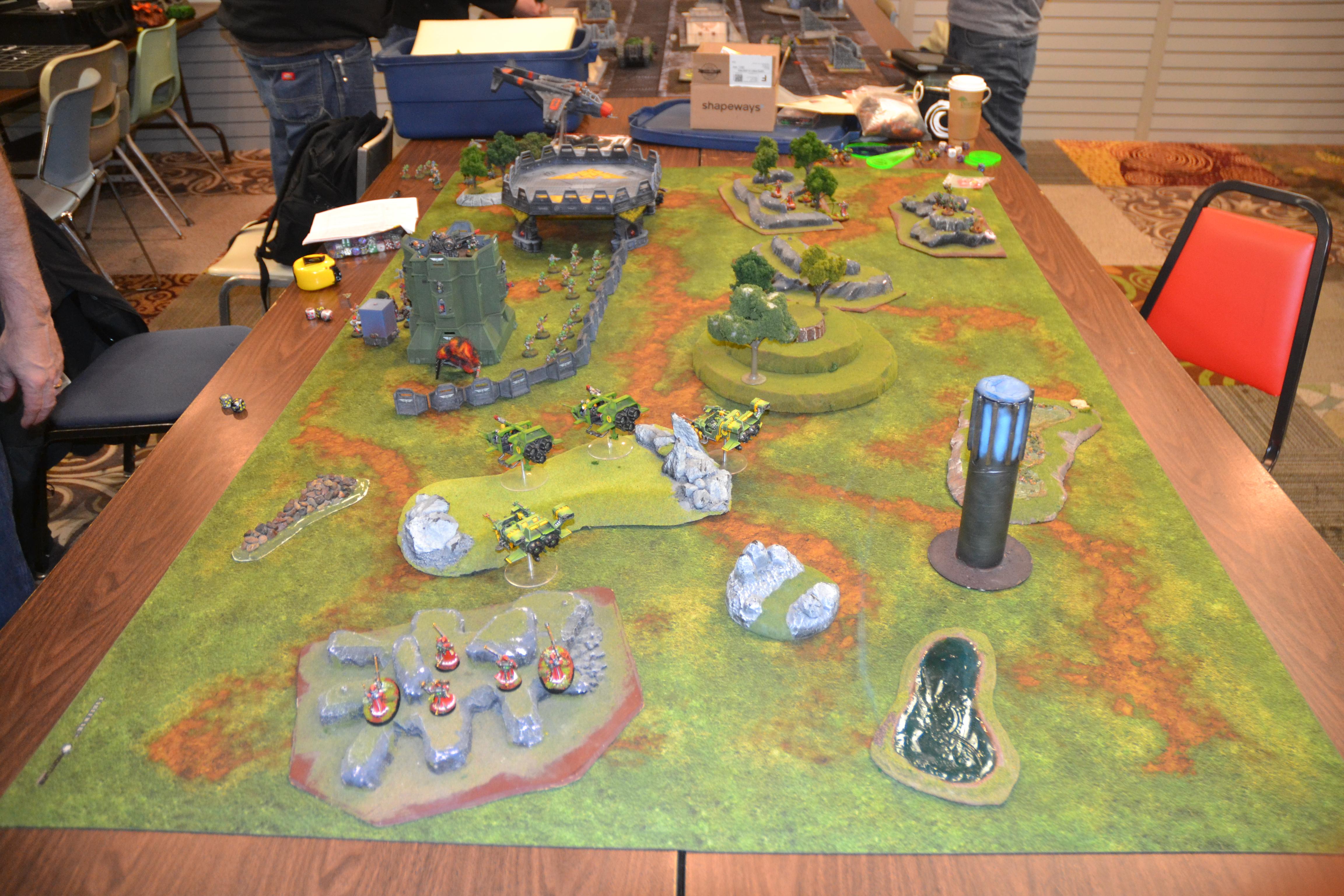 Astra Militarum, Battle Report, Mantis Warriors, Space Marines, Warhammer 40,000