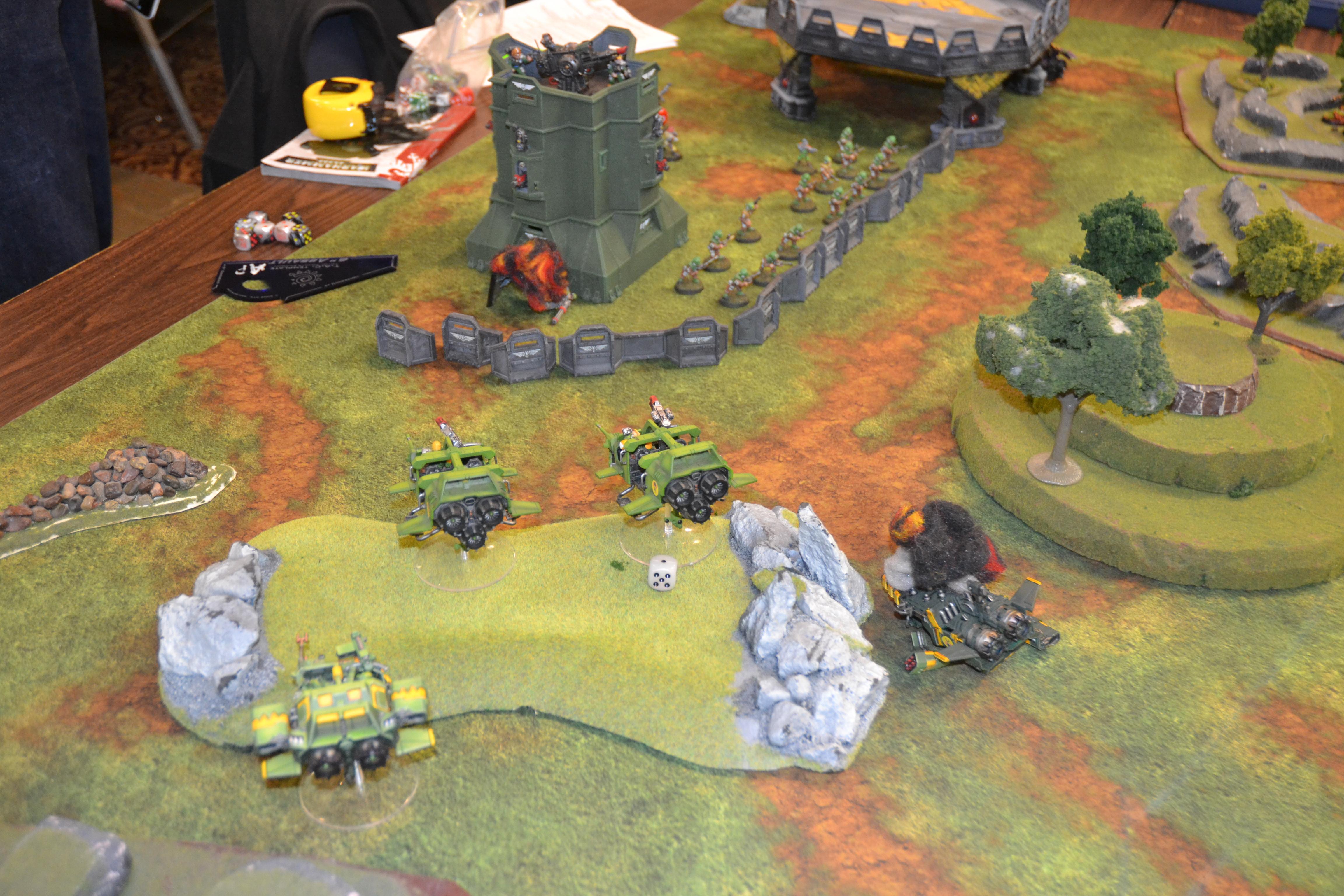 Astra Militarum, Battle Report, Mantis Warriors, Space Marines, Warhammer 40,000